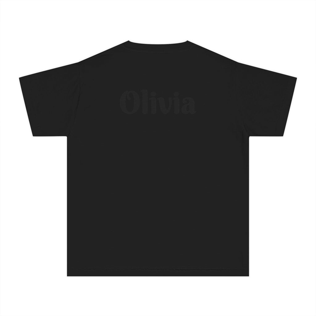 Schoolgirl Locker Youth Tee — Personalized "Olivia" Schoolgirl Locker Graphic Shirt