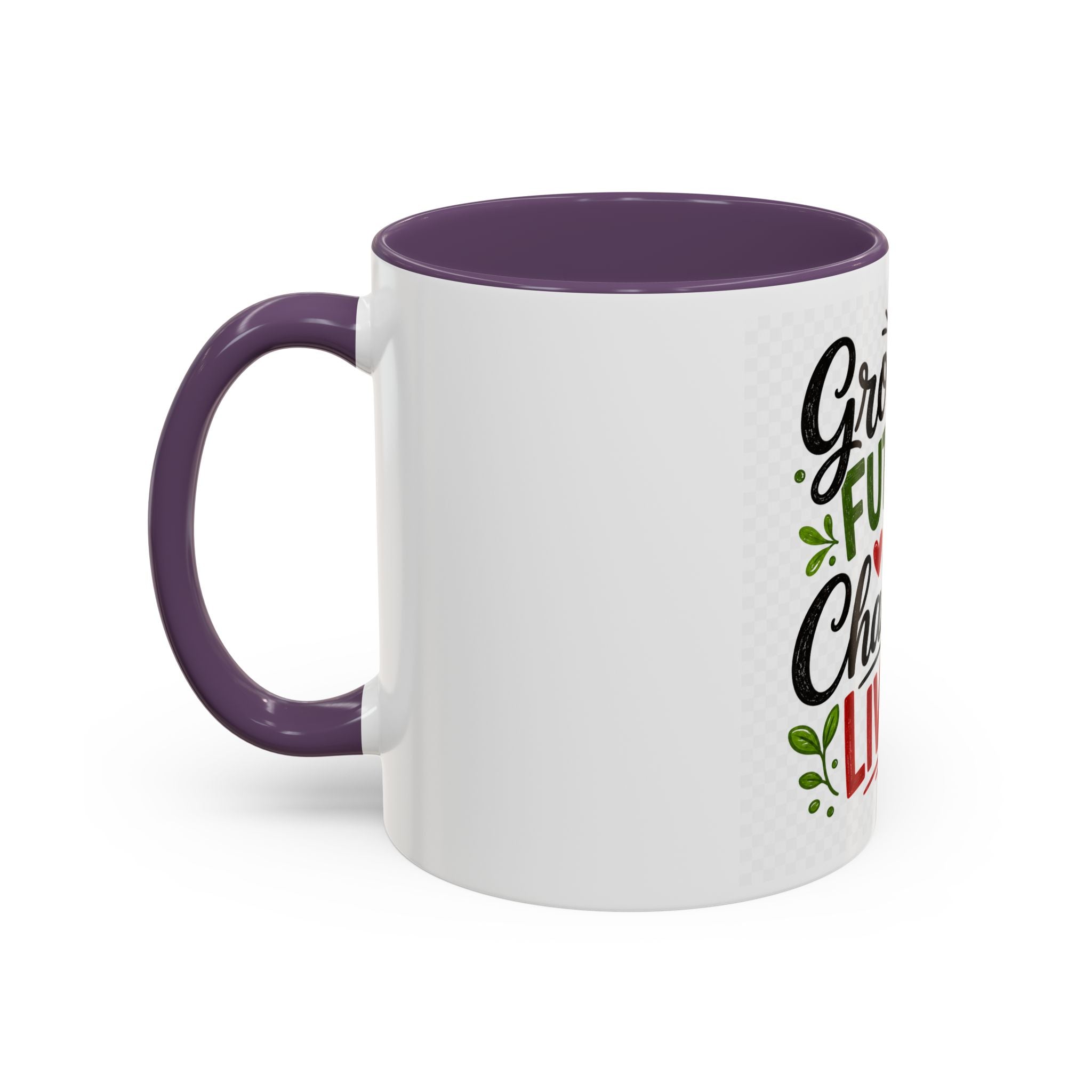Growing Futures & Changing Lives Coffee Mug — Teacher Appreciation Accent Mug (11/15oz)