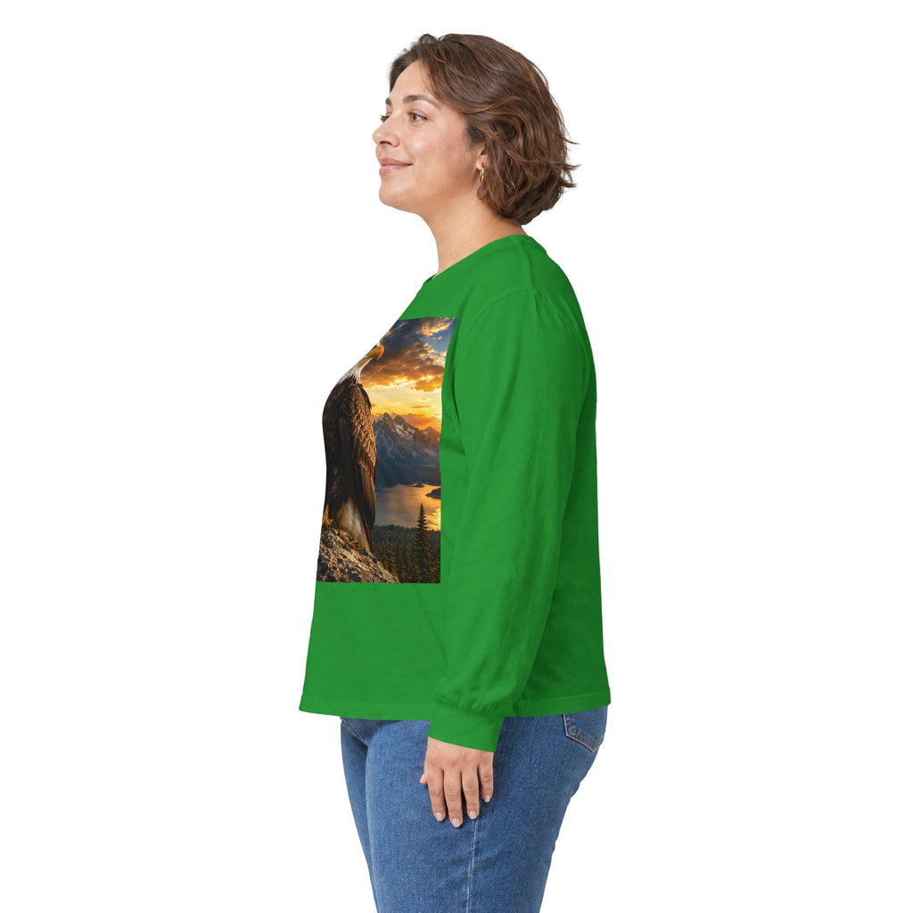 Eagle Sunset Long Sleeve Tee