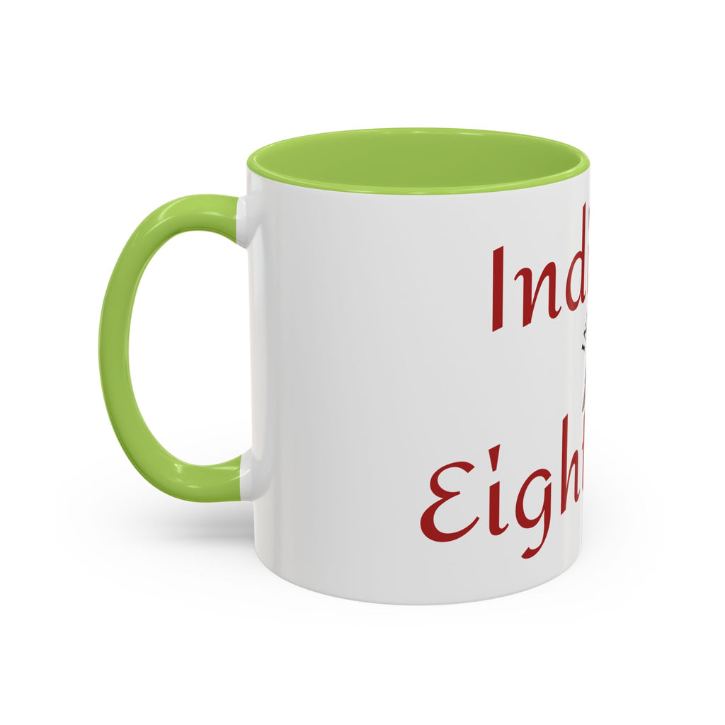 Indiana Cardinal Coffee Mug — State Bird Accent Mug (11/15oz)