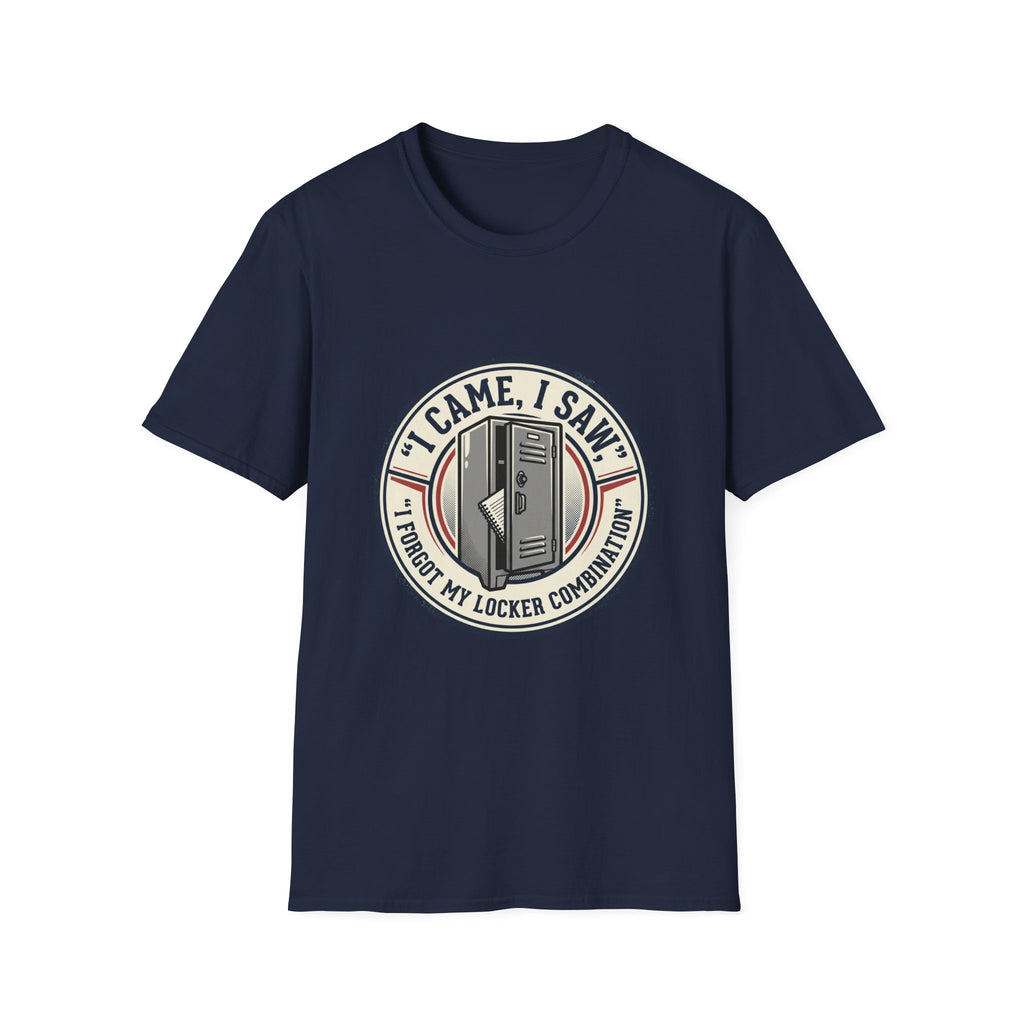 Locker Community T‑Shirt — “I Came, I Saw, I Tidied My Locker” Vintage Locker Room Tee