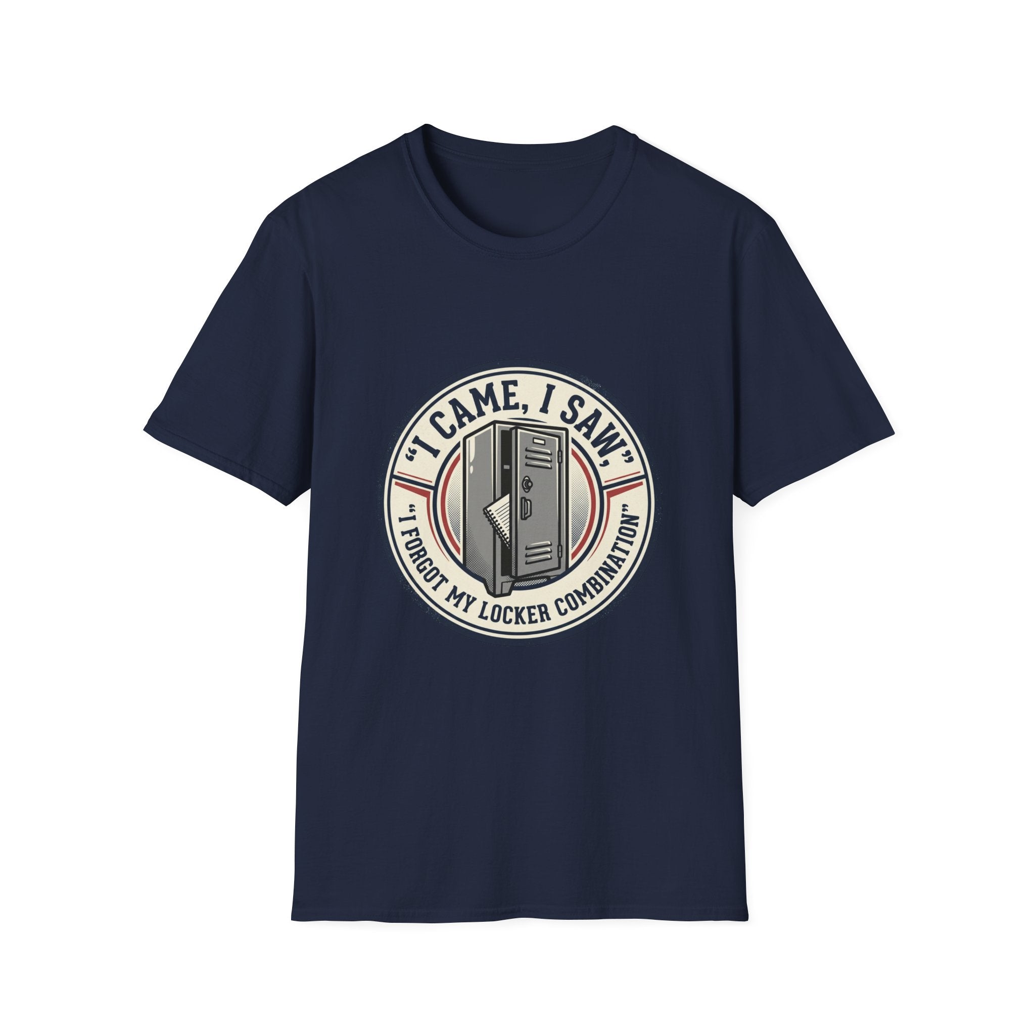 Locker Community T‑Shirt — “I Came, I Saw, I Tidied My Locker” Vintage Locker Room Tee
