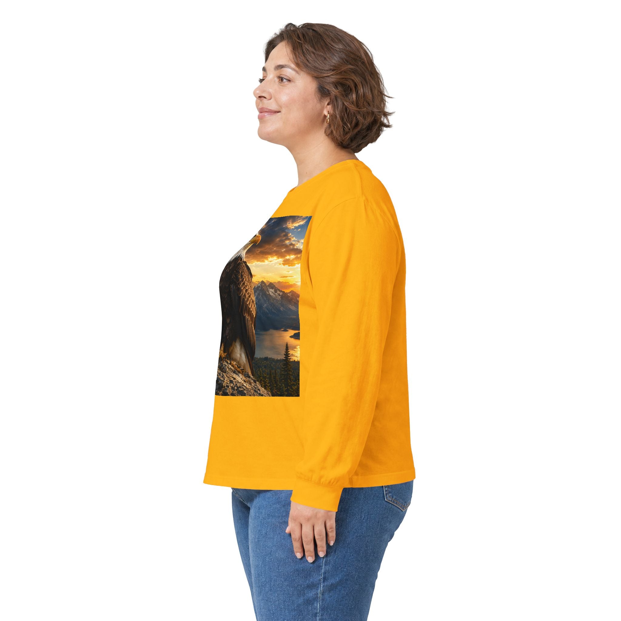 Eagle Sunset Long Sleeve Tee