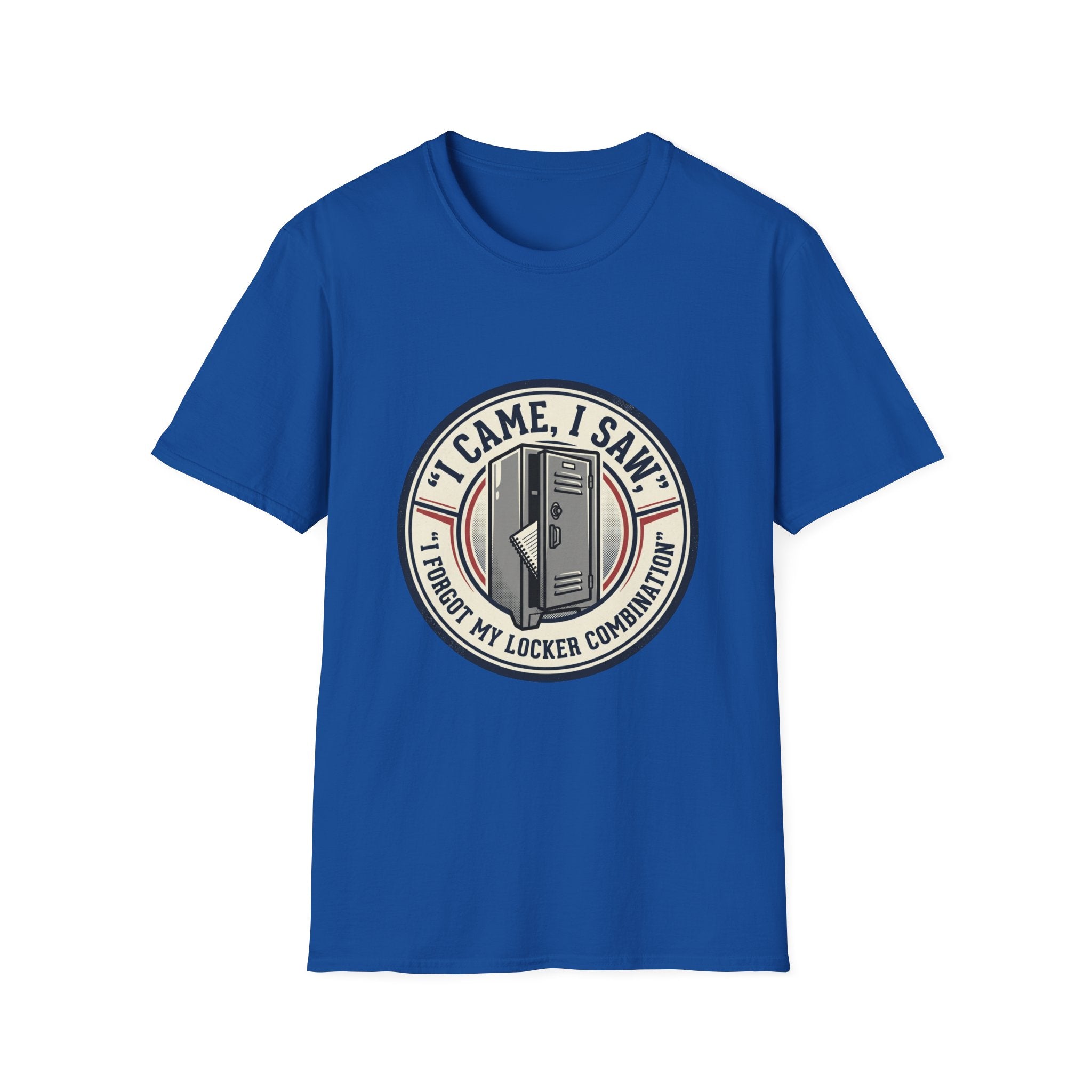 Locker Community T‑Shirt — “I Came, I Saw, I Tidied My Locker” Vintage Locker Room Tee