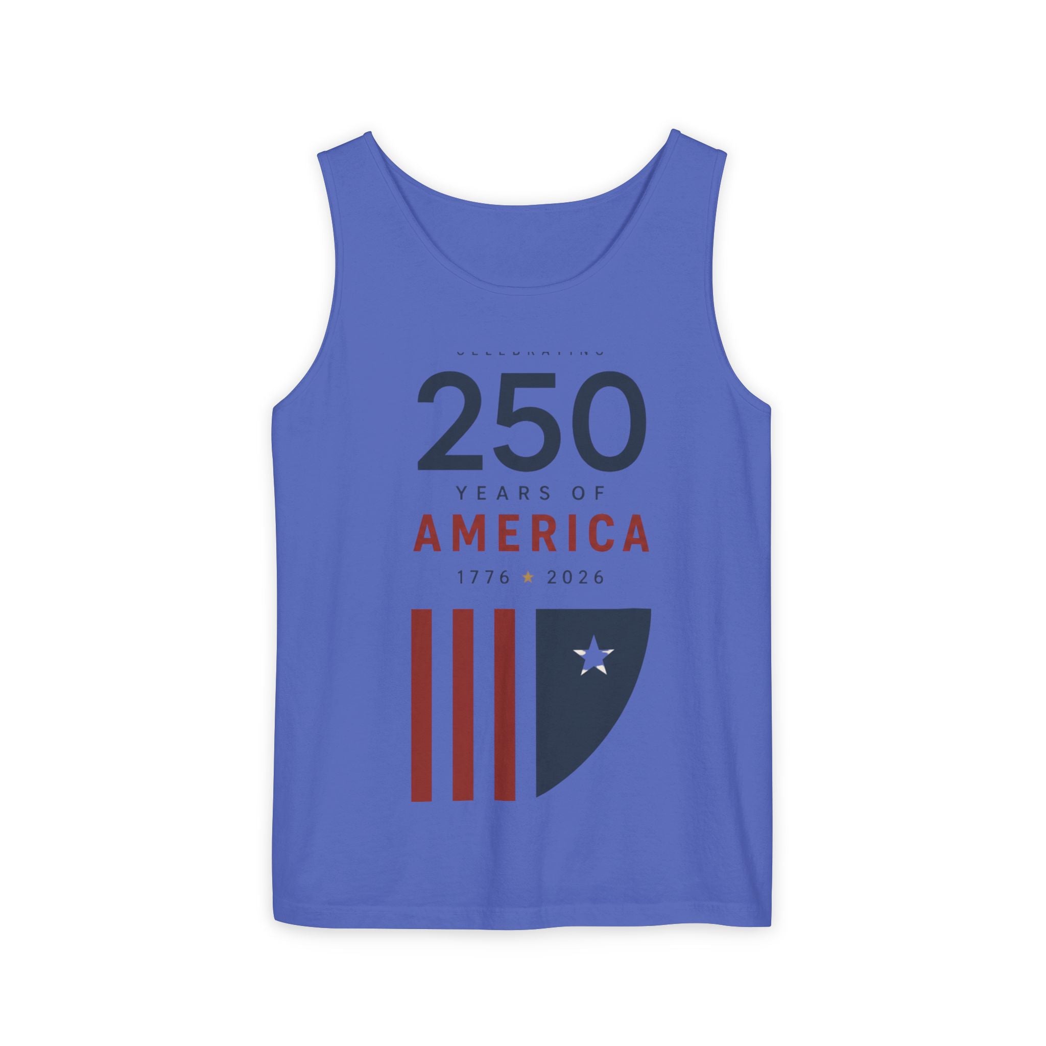 250 Years of America Tank Top — Patriotic 1776–2026 Anniversary Graphic Tank
