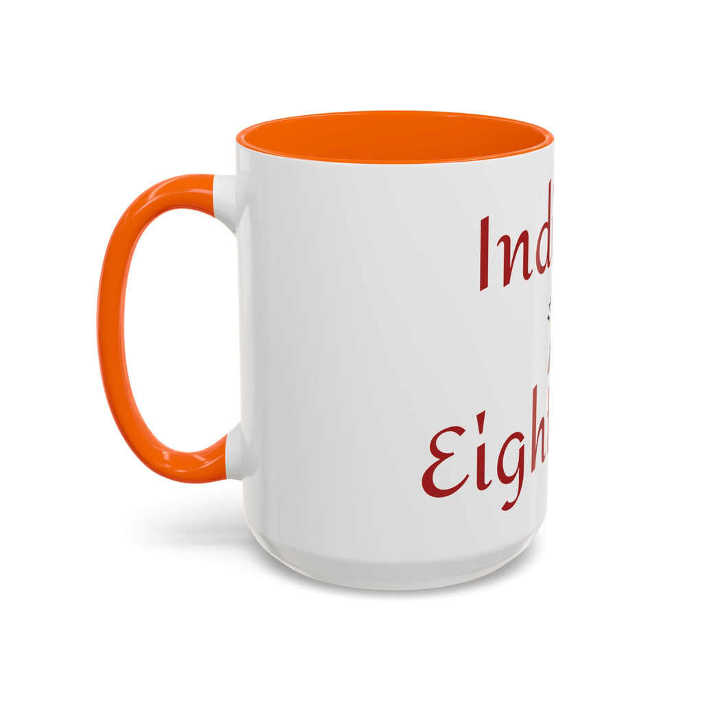 Indiana Cardinal Coffee Mug — State Bird Accent Mug (11/15oz)
