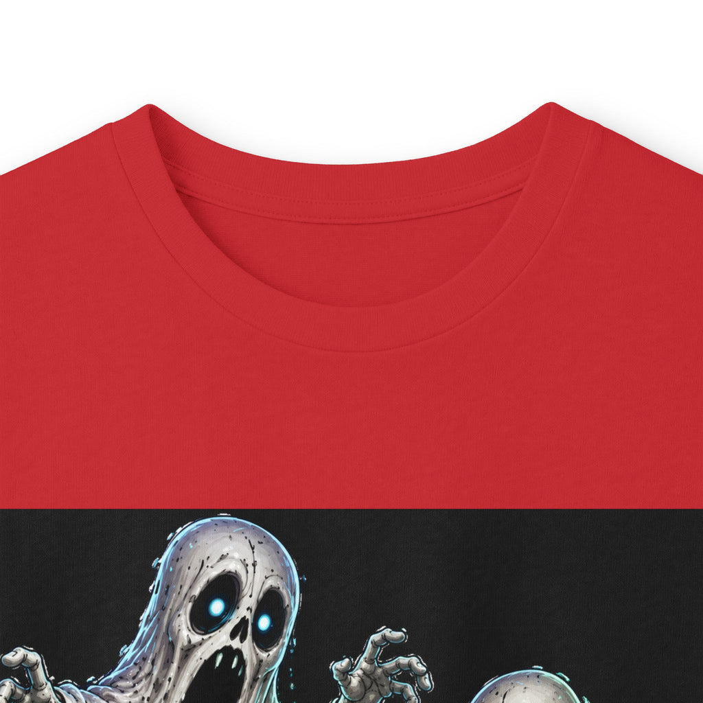 Ghost Duo Long Sleeve Tee — Haunted Spirit Graphic Shirt