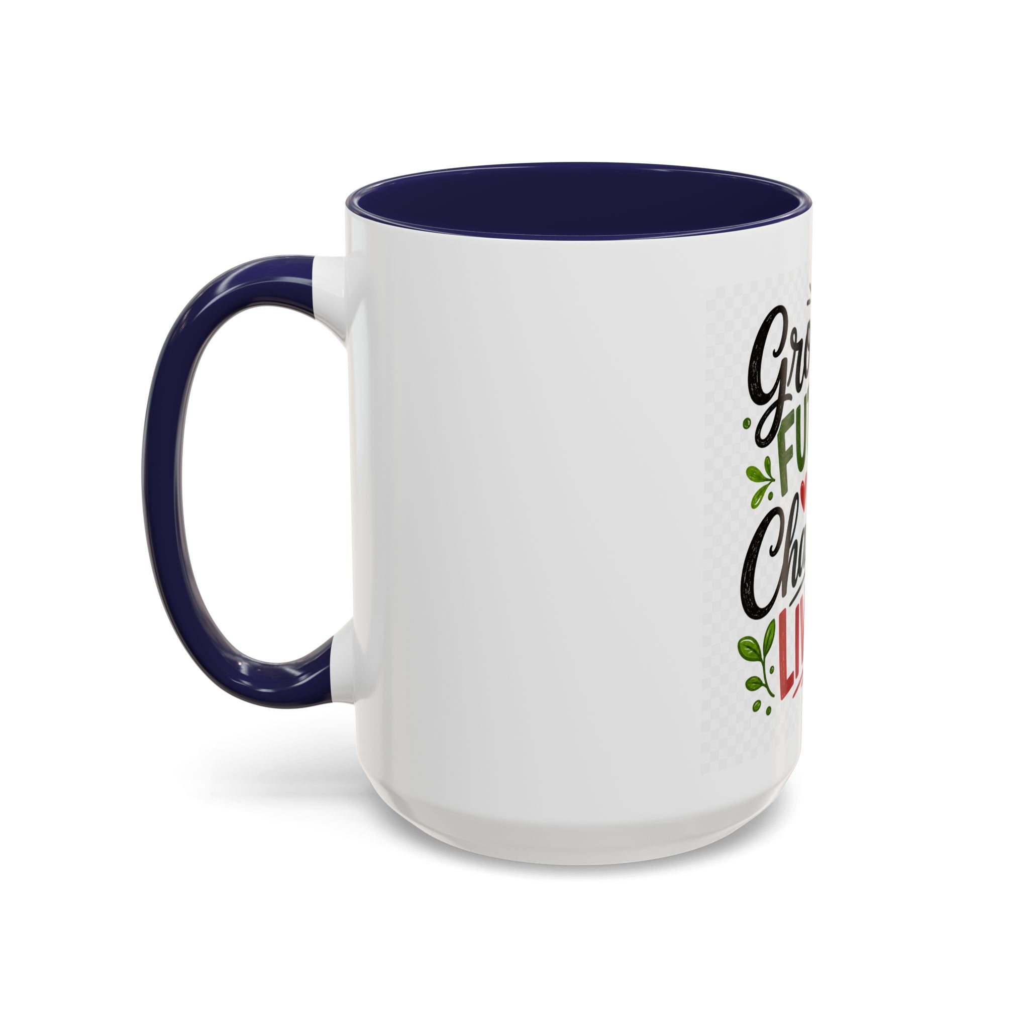 Growing Futures & Changing Lives Coffee Mug — Teacher Appreciation Accent Mug (11/15oz)