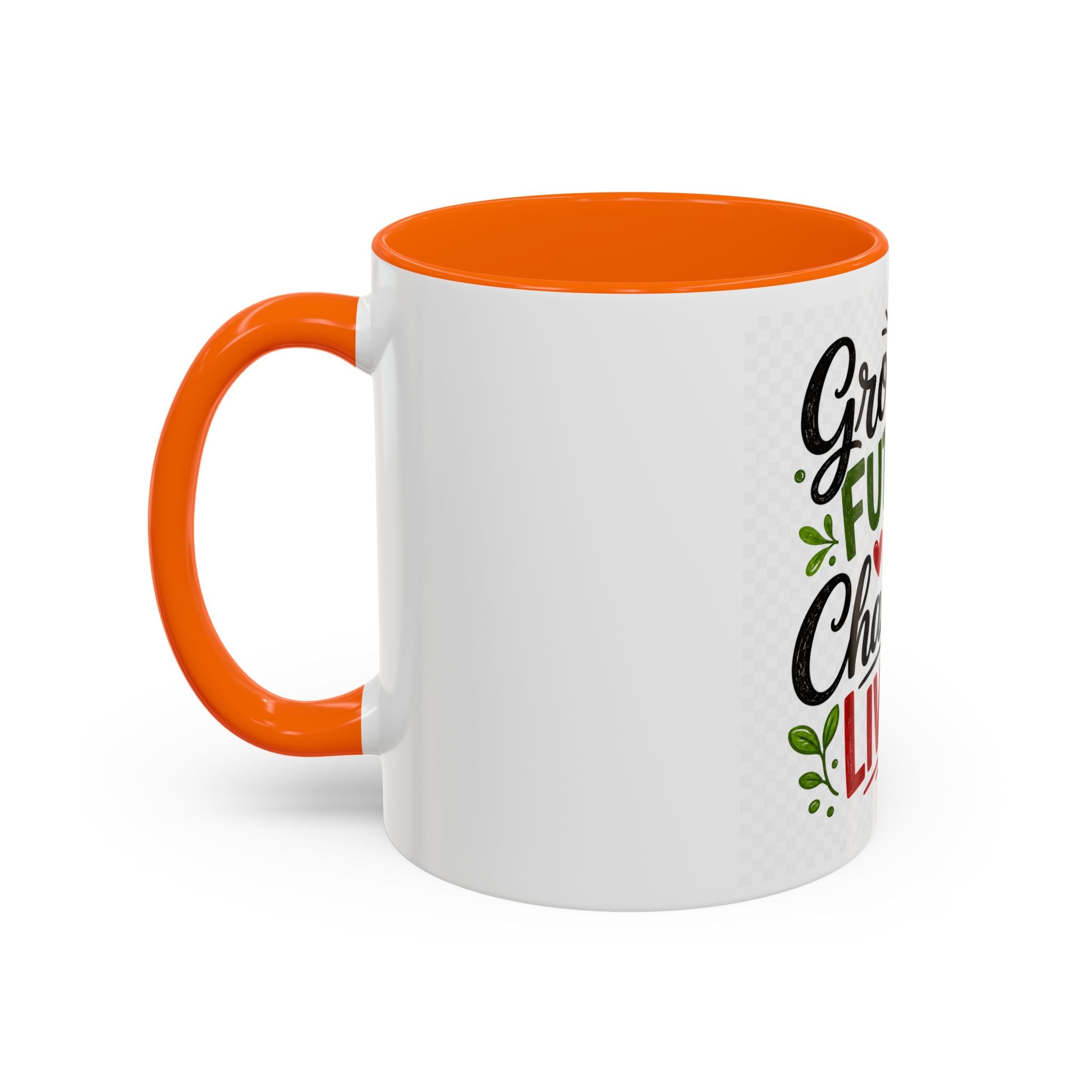Growing Futures & Changing Lives Coffee Mug — Teacher Appreciation Accent Mug (11/15oz)