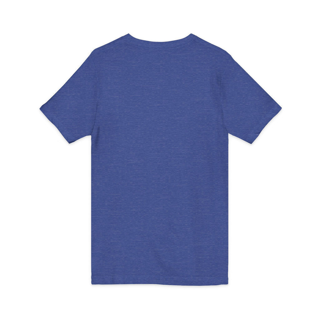 Colorful Donkey V-Neck Tee — Whimsical Farm Animal Graphic Shirt