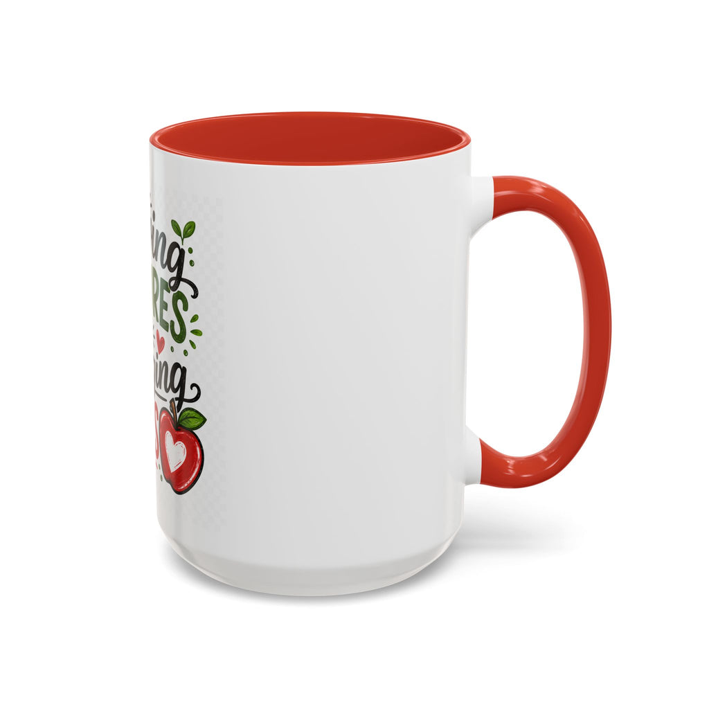 Growing Futures & Changing Lives Coffee Mug — Teacher Appreciation Accent Mug (11/15oz)