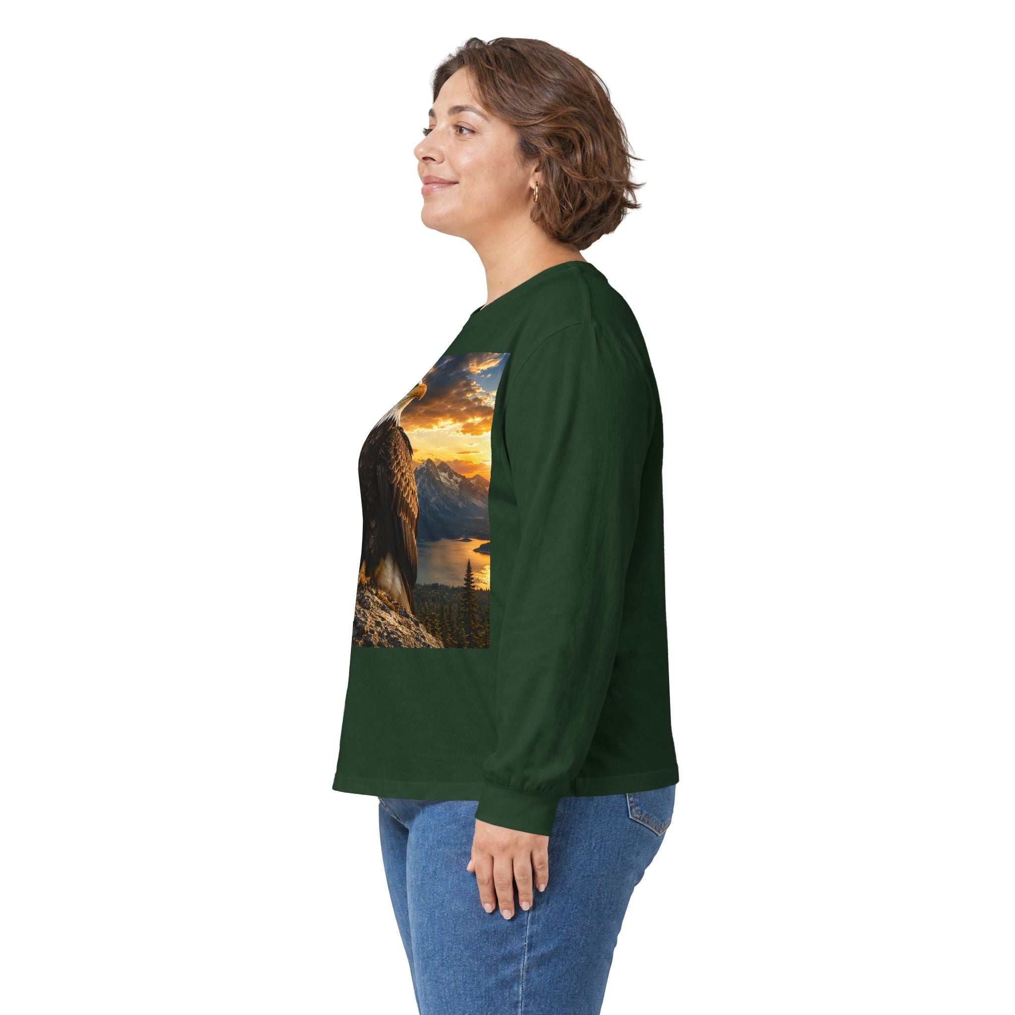 Eagle Sunset Long Sleeve Tee