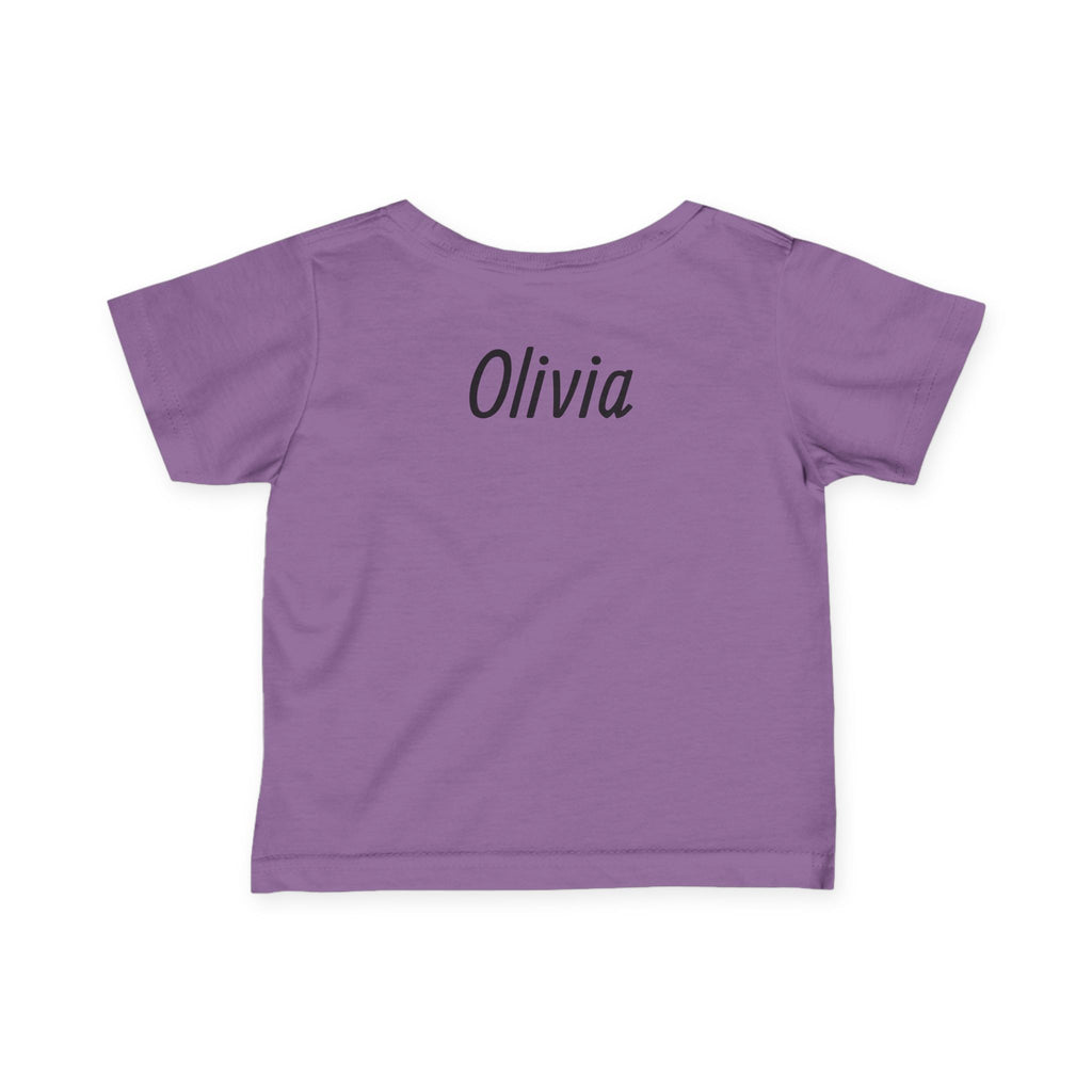 Infant Tee — Personalized 'Dance Recital' Ballerina Baby Shirt