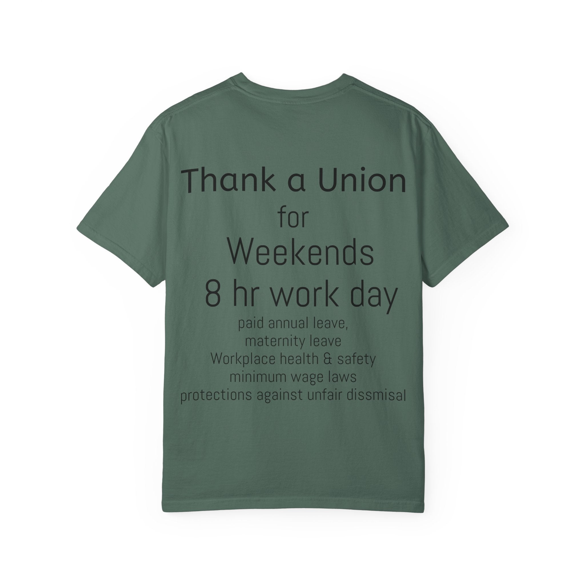 Labor Day T-Shirt — 'Thank a Union' Vintage Patriotic Tee
