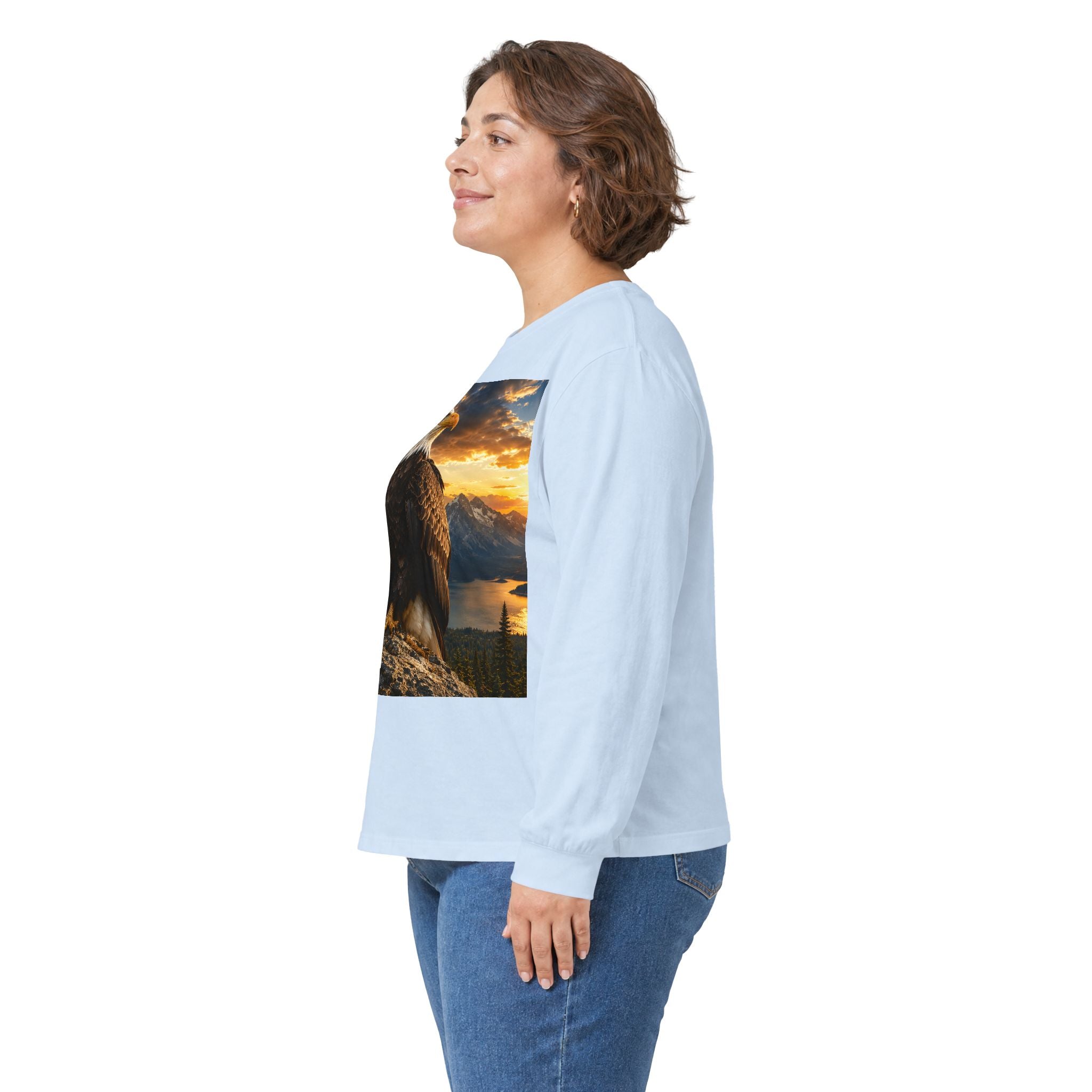 Eagle Sunset Long Sleeve Tee