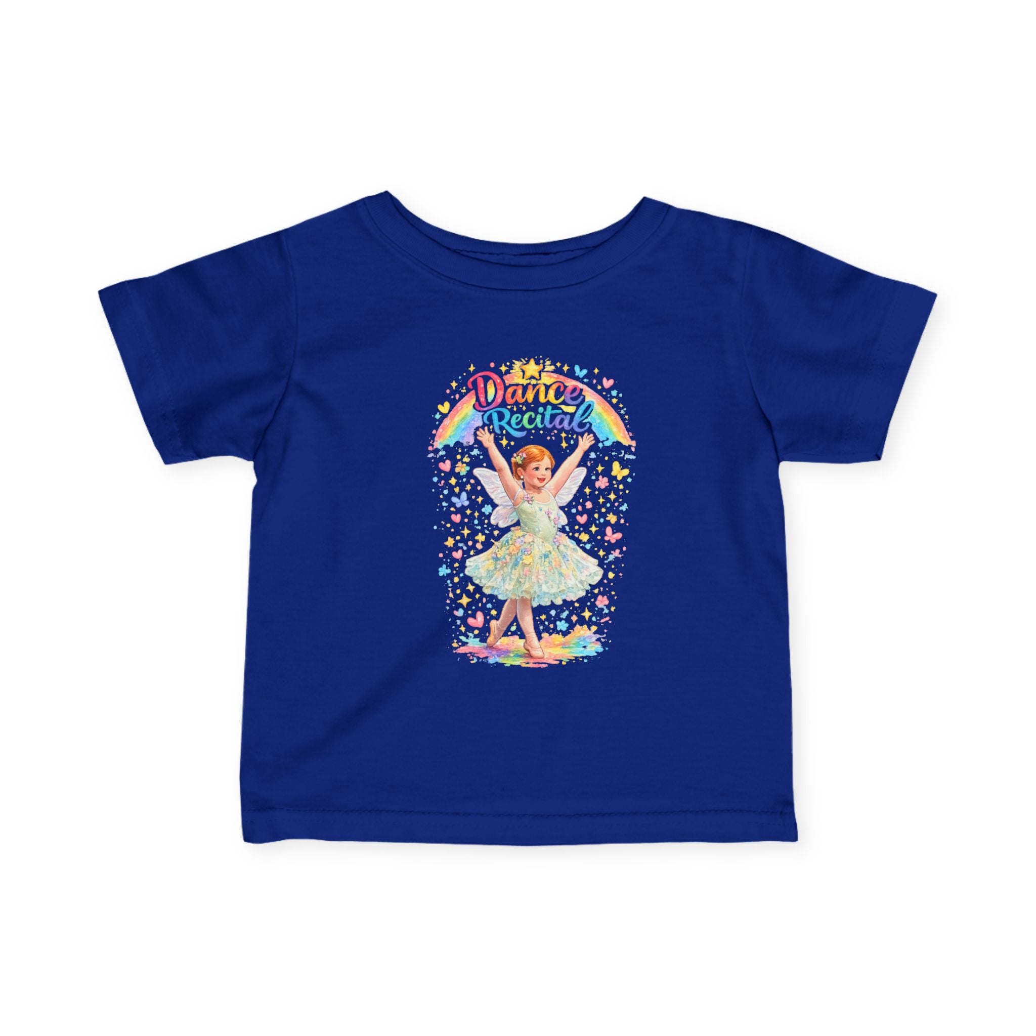Infant Tee — Personalized 'Dance Recital' Ballerina Baby Shirt