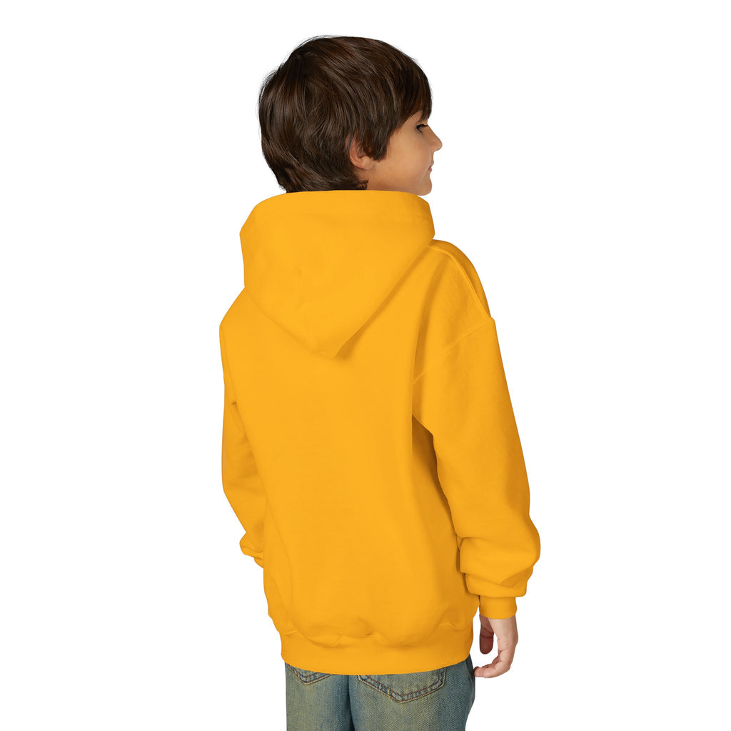 Youth Hoodie - Spooky Magician Halloween Jack-o'-Lantern Galaxy Design