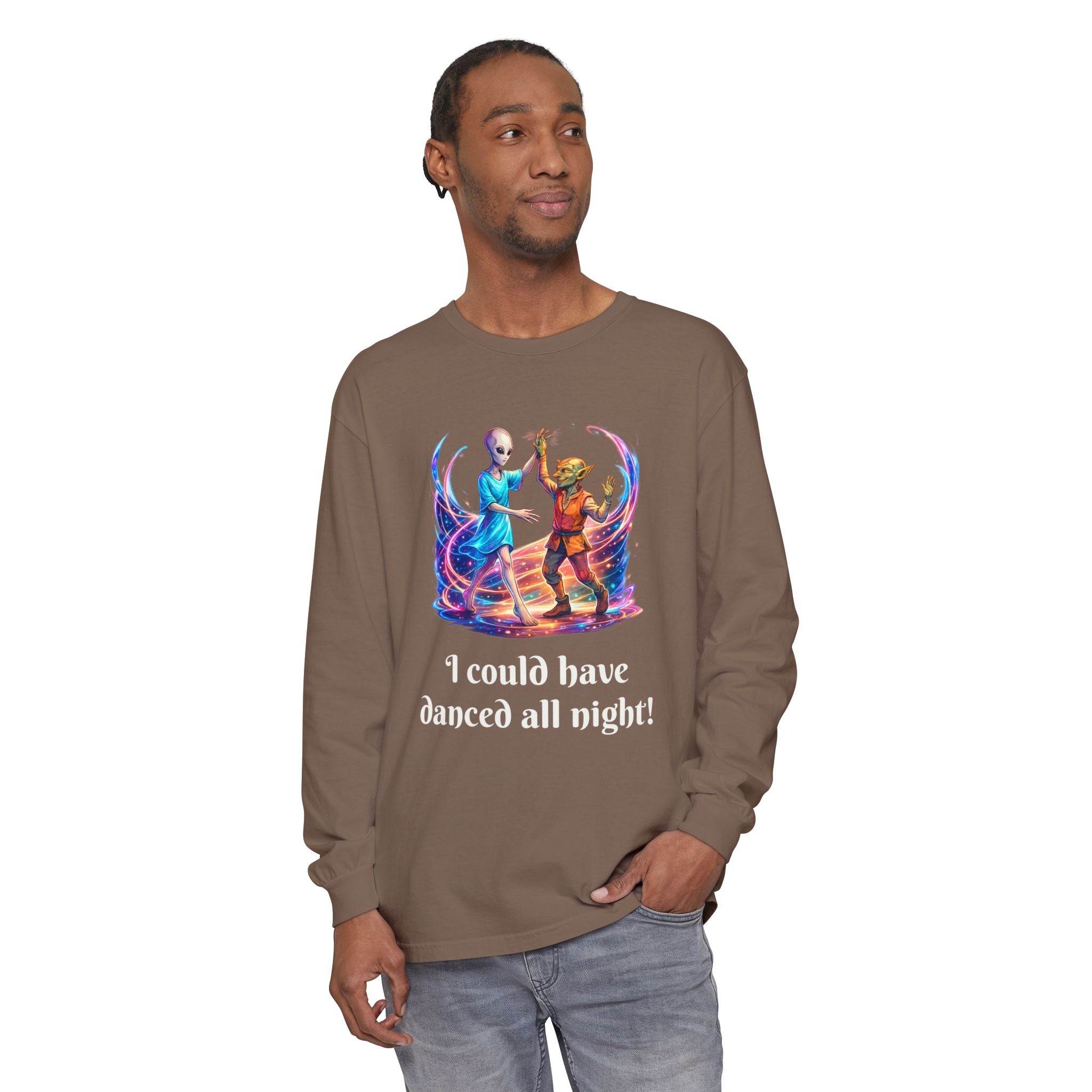 Dance All Night Long Sleeve Tee