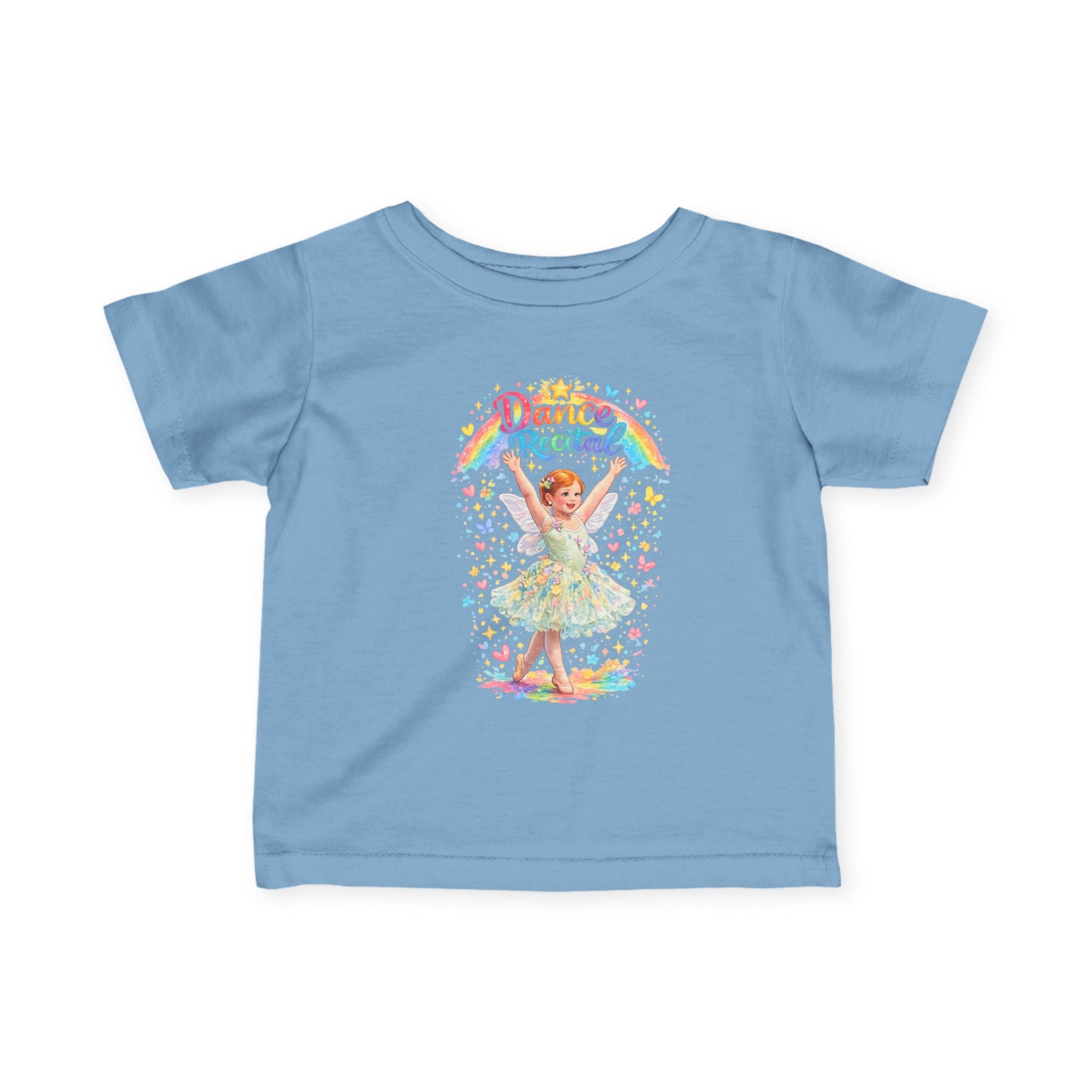 Infant Tee — Personalized 'Dance Recital' Ballerina Baby Shirt
