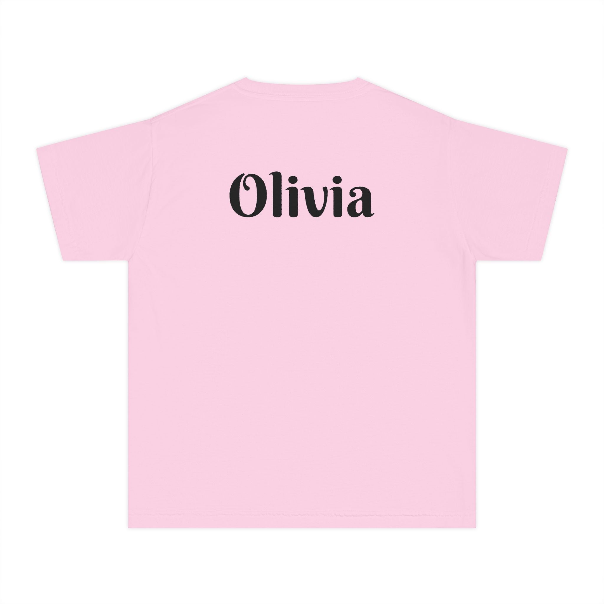 Schoolgirl Locker Youth Tee — Personalized "Olivia" Schoolgirl Locker Graphic Shirt