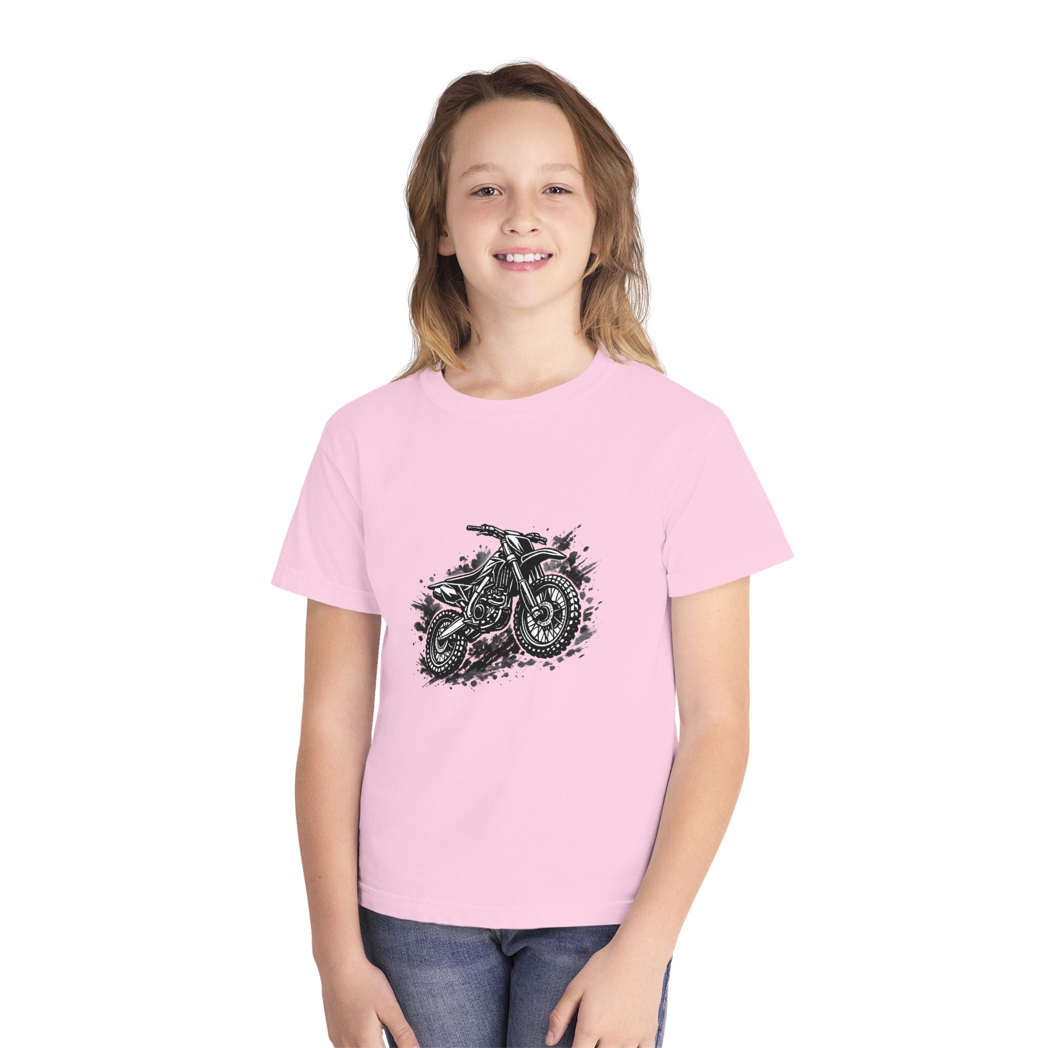Youth Tee — Dirt Bike Motocross Graphic Shirt