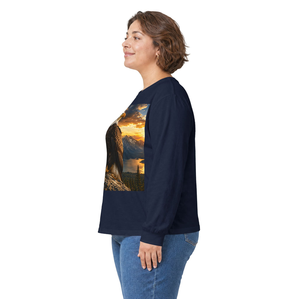 Eagle Sunset Long Sleeve Tee