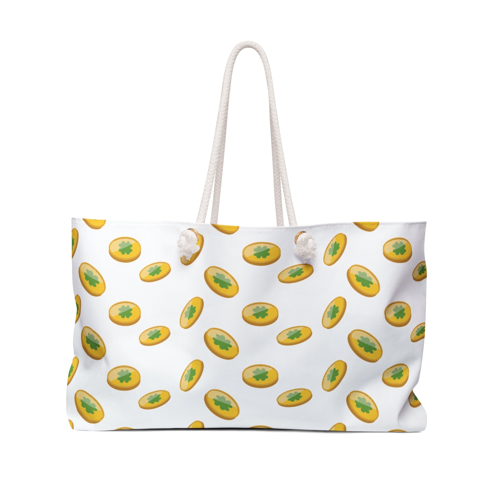 Avocado Pattern Weekender Bag — Tropical Travel Tote