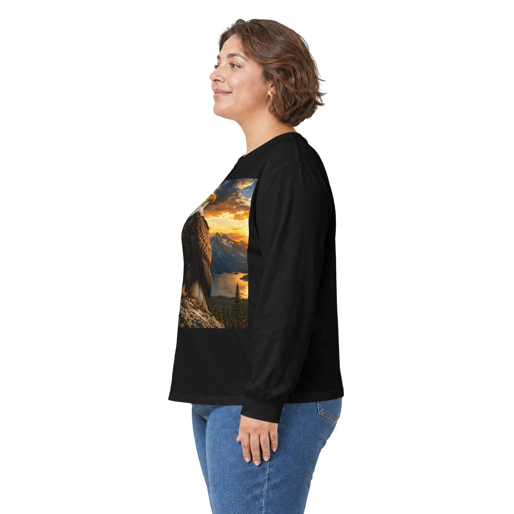 Eagle Sunset Long Sleeve Tee