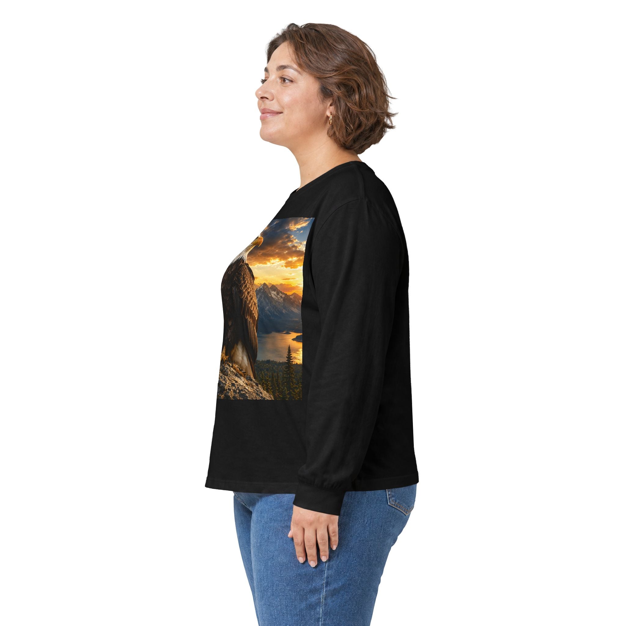Eagle Sunset Long Sleeve Tee