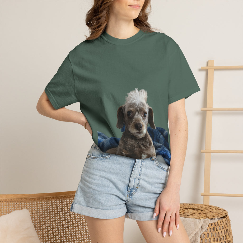 Butch Pet Photo T-Shirt — Custom Dog Portrait Tee