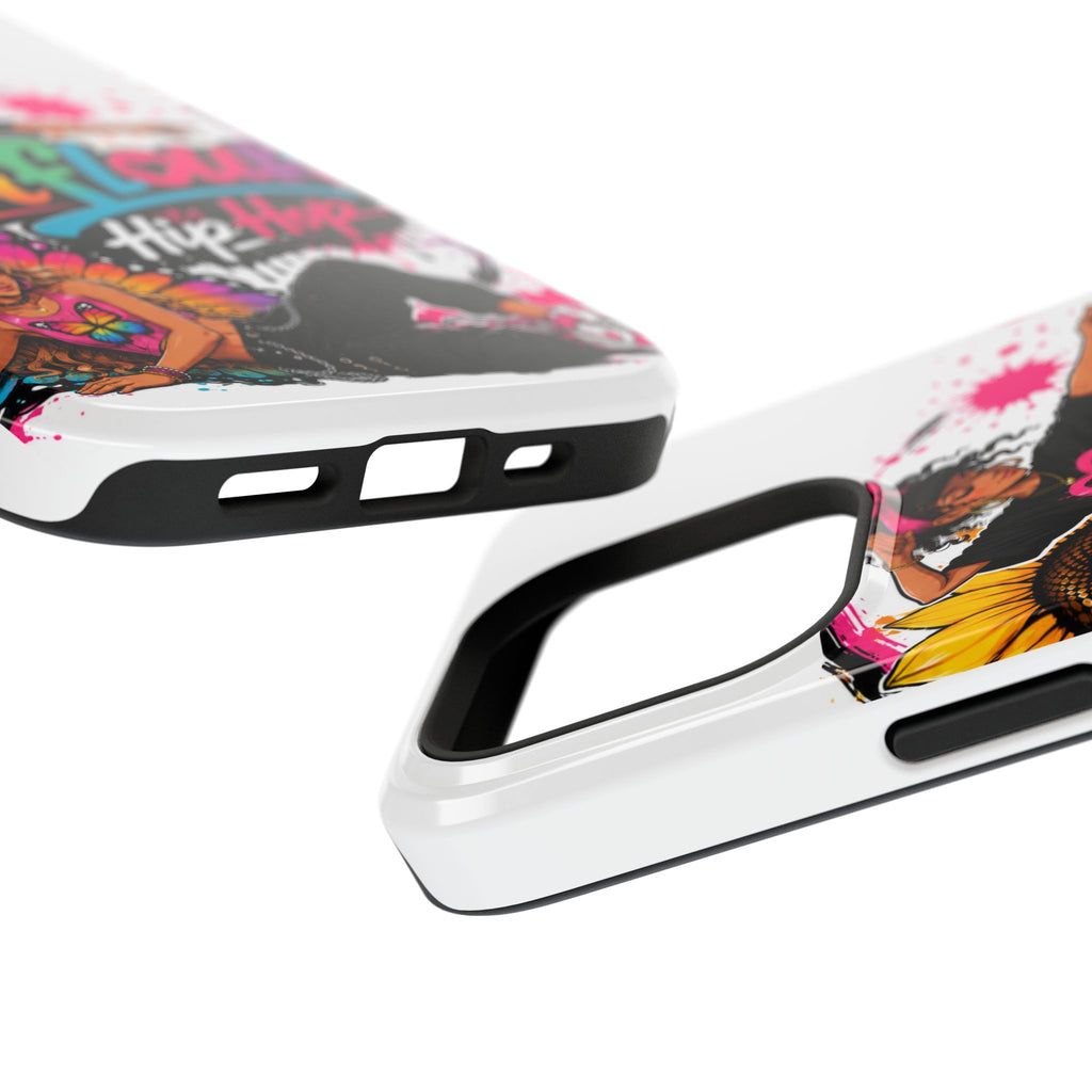 Sunflower Hip Hop Phone Case — Impact-Resistant Protective Case