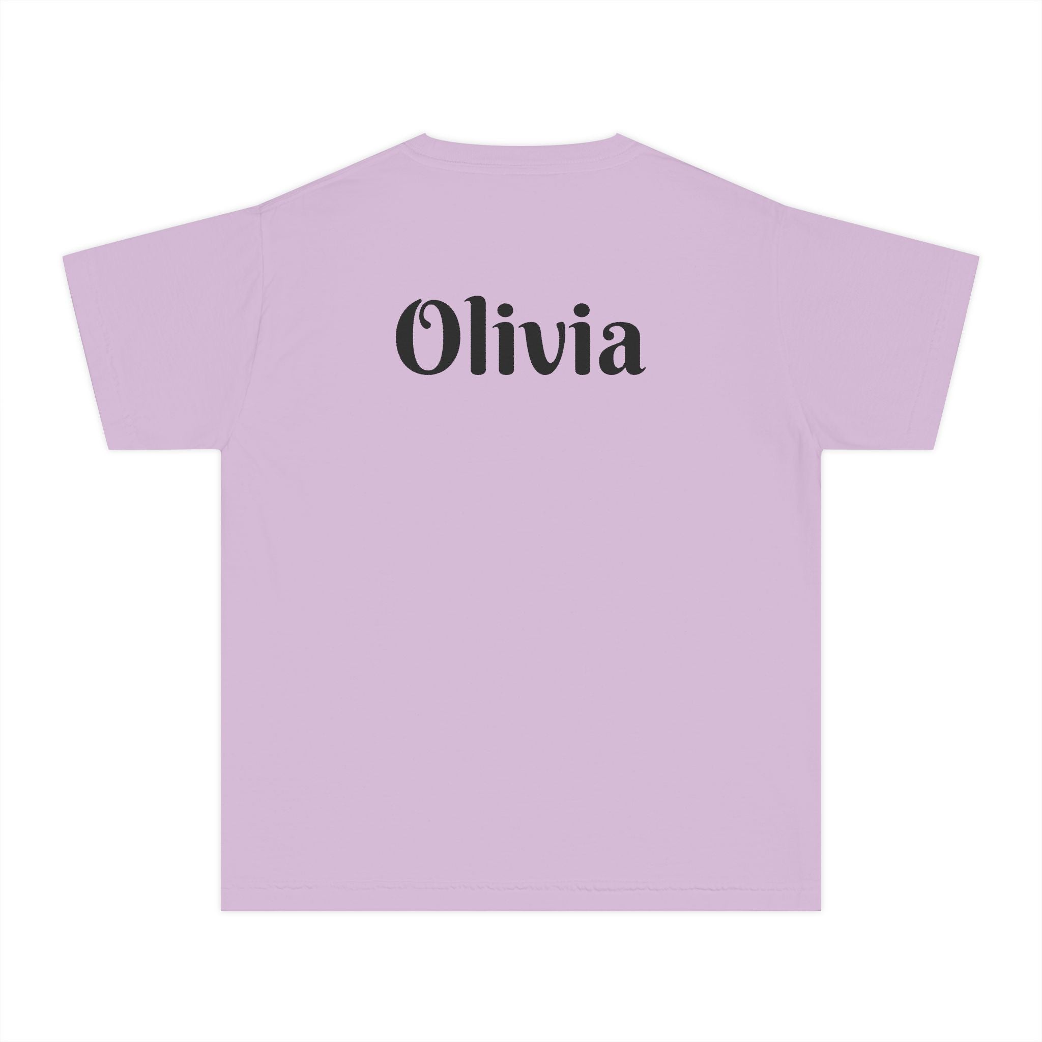 Schoolgirl Locker Youth Tee — Personalized "Olivia" Schoolgirl Locker Graphic Shirt
