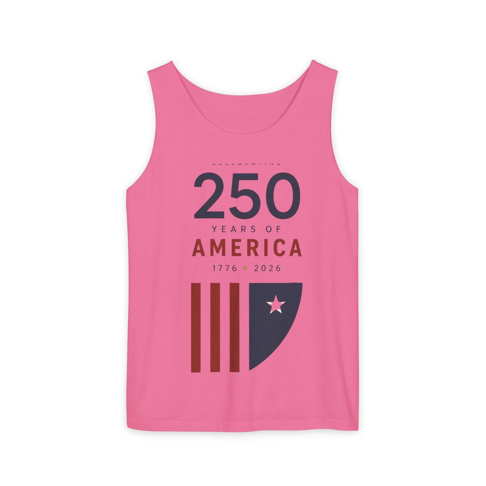 250 Years of America Tank Top — Patriotic 1776–2026 Anniversary Graphic Tank