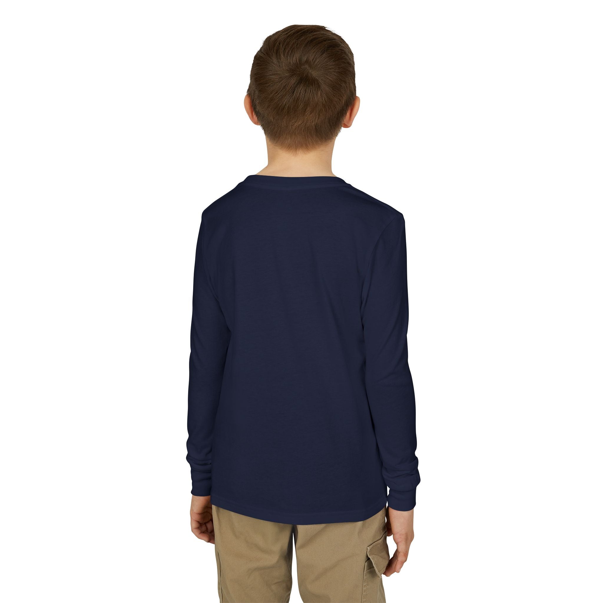 Youth Long Sleeve Tee — "Learning Never Goes Out of Style" Retro School Graphic