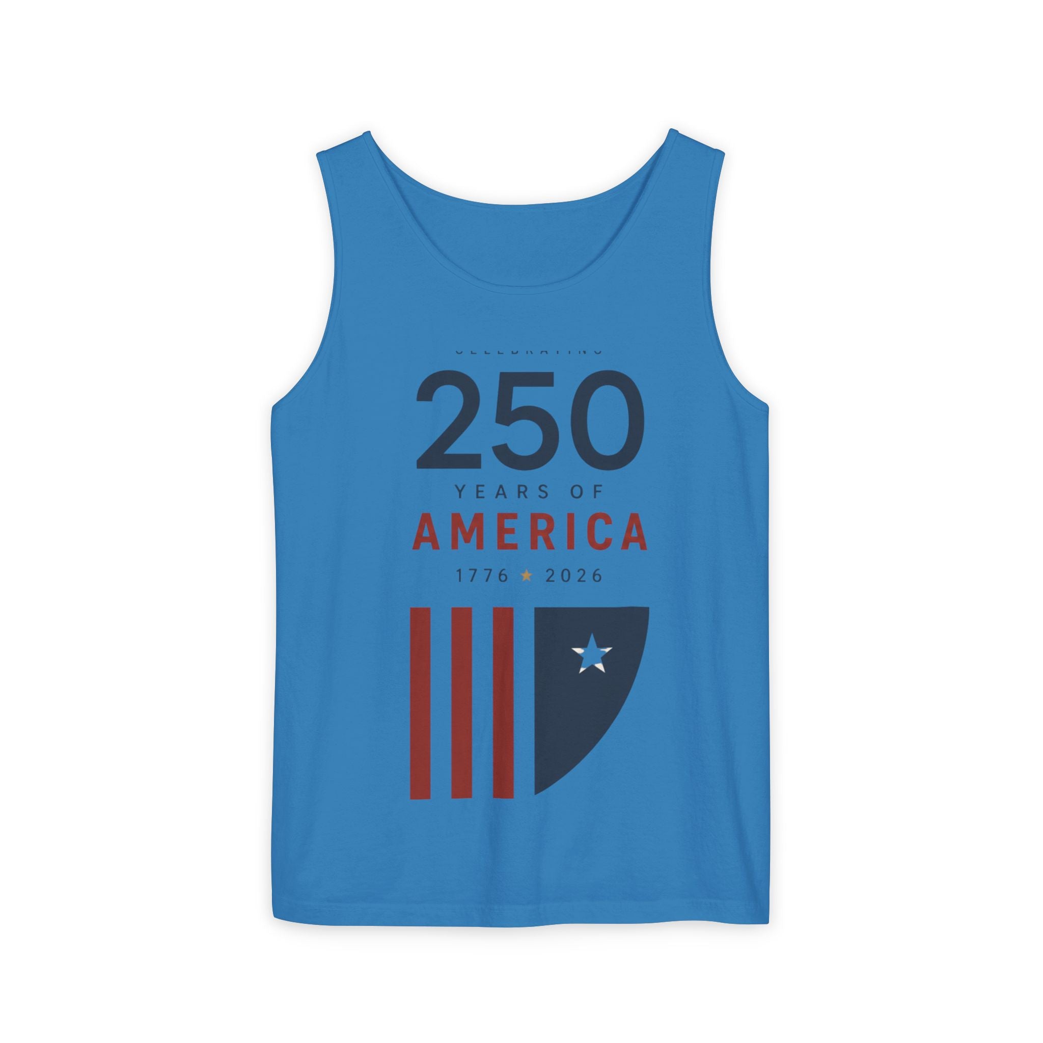 250 Years of America Tank Top — Patriotic 1776–2026 Anniversary Graphic Tank