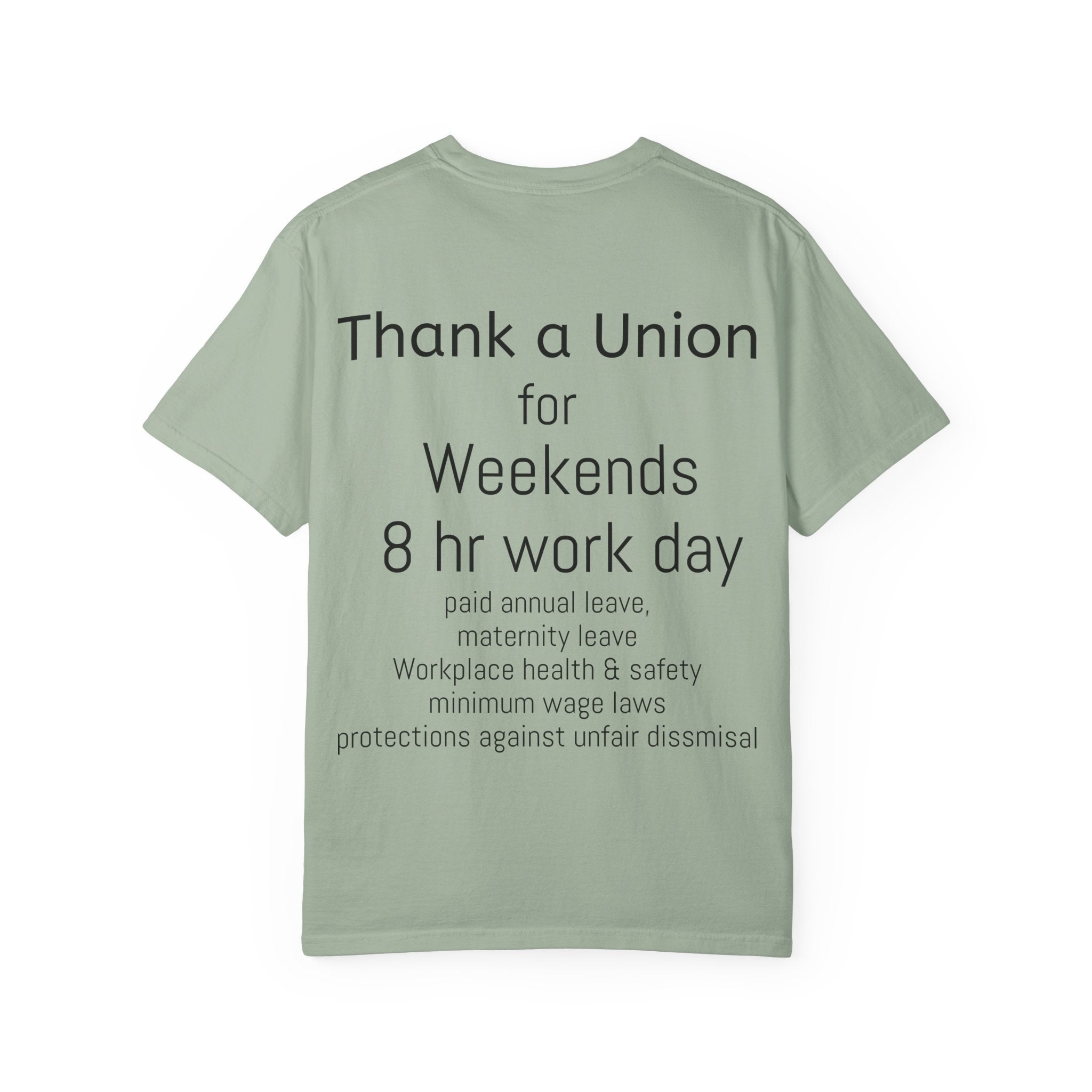 Labor Day T-Shirt — 'Thank a Union' Vintage Patriotic Tee
