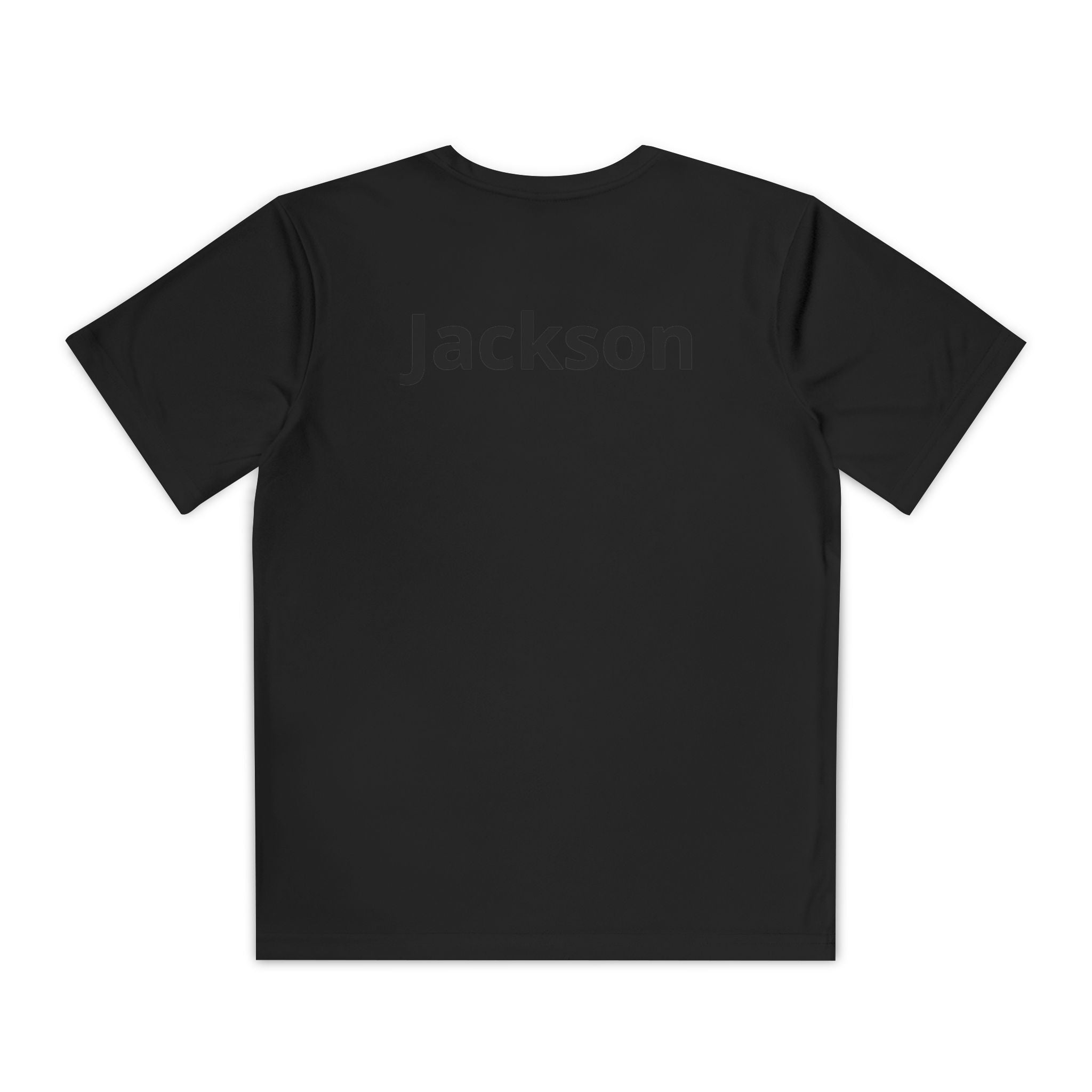 Youth Basketball Tee, Back to School — "Focus Work Win" Personalized Name Jersey