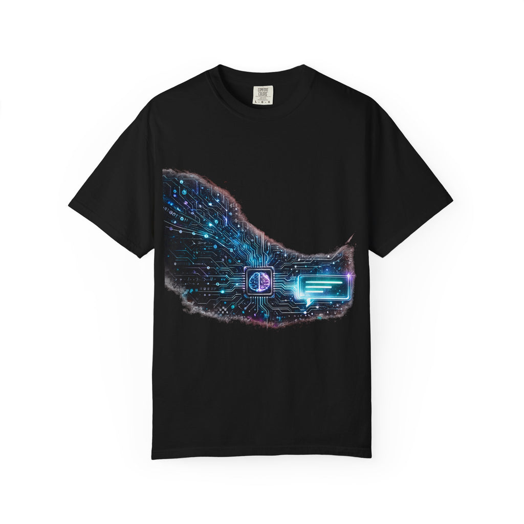 Galaxy Circuit T‑Shirt — Cosmic Tech Graphic Tee