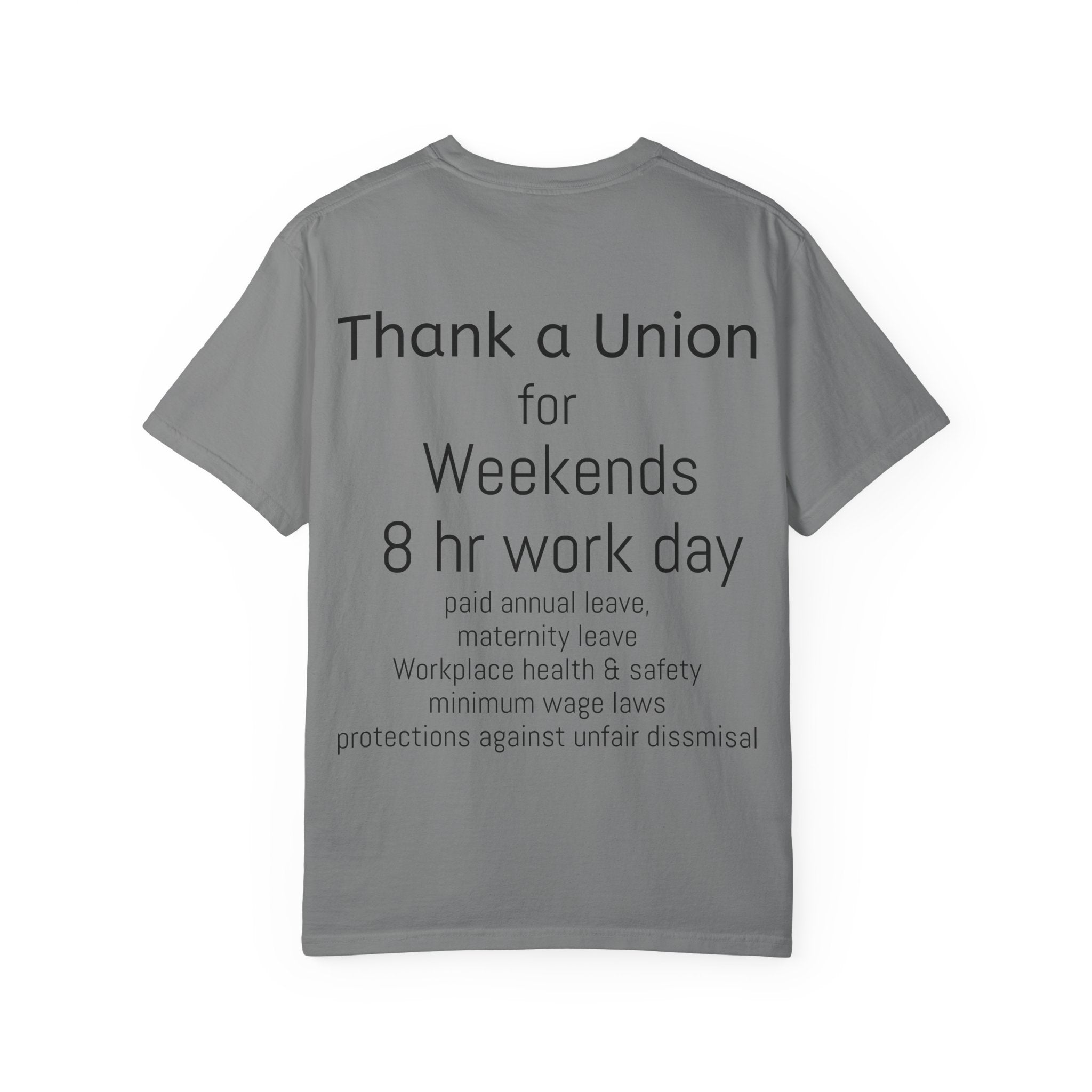 Labor Day T-Shirt — 'Thank a Union' Vintage Patriotic Tee