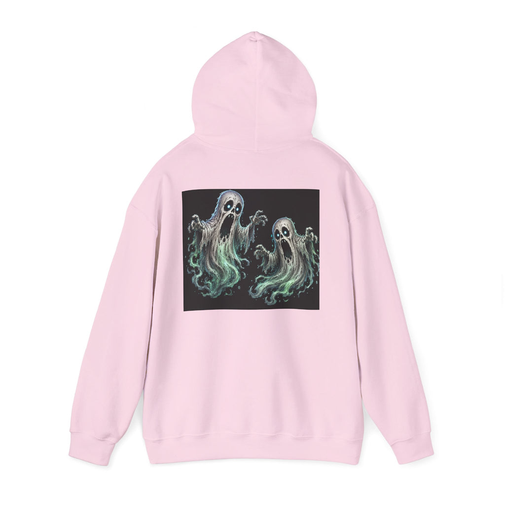 Ghostly Friends Hoodie — Cute Spooky Ghosts Graphic Pullover