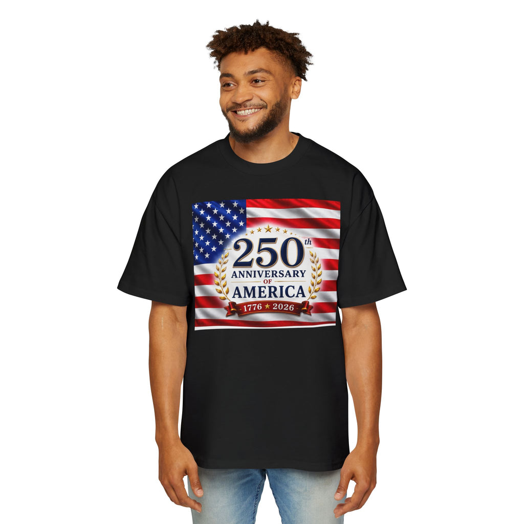 250th Anniversary of America T-Shirt — Patriotic Flag Tee (1776–2026)