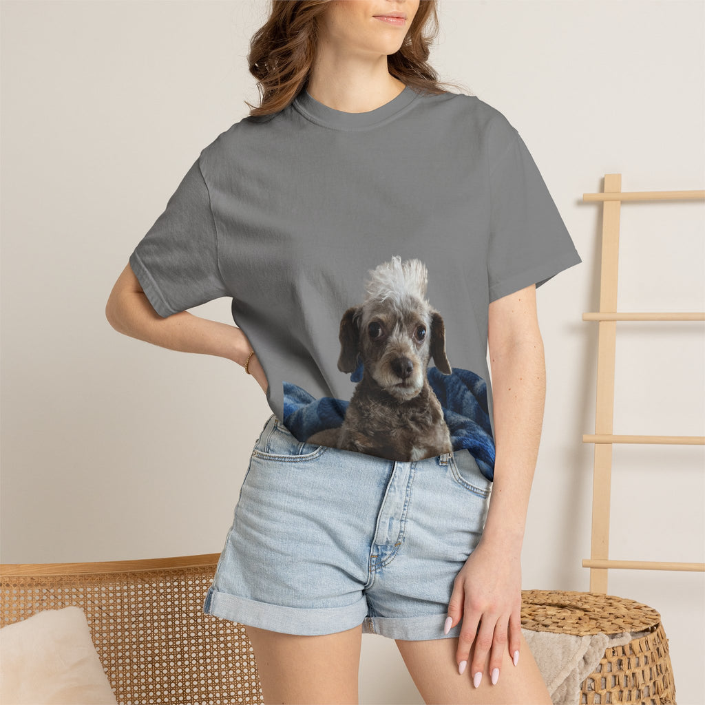 Butch Pet Photo T-Shirt — Custom Dog Portrait Tee