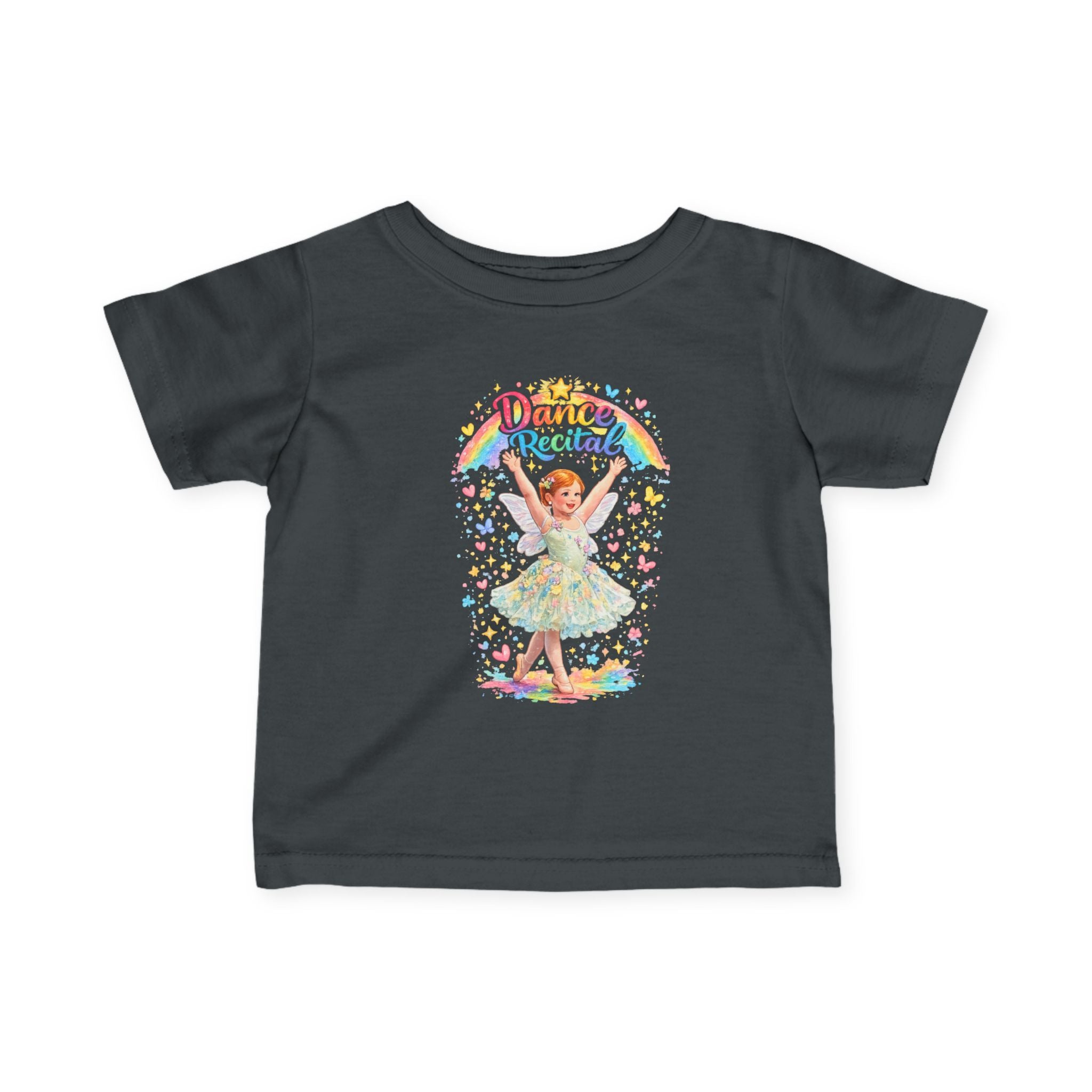 Infant Tee — Personalized 'Dance Recital' Ballerina Baby Shirt