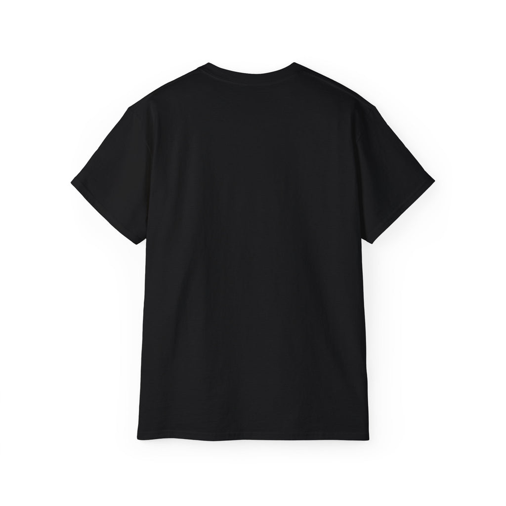 Colorful Sneaker Stack Tee — Graphic Shoe & Backpack Illustration T‑Shirt