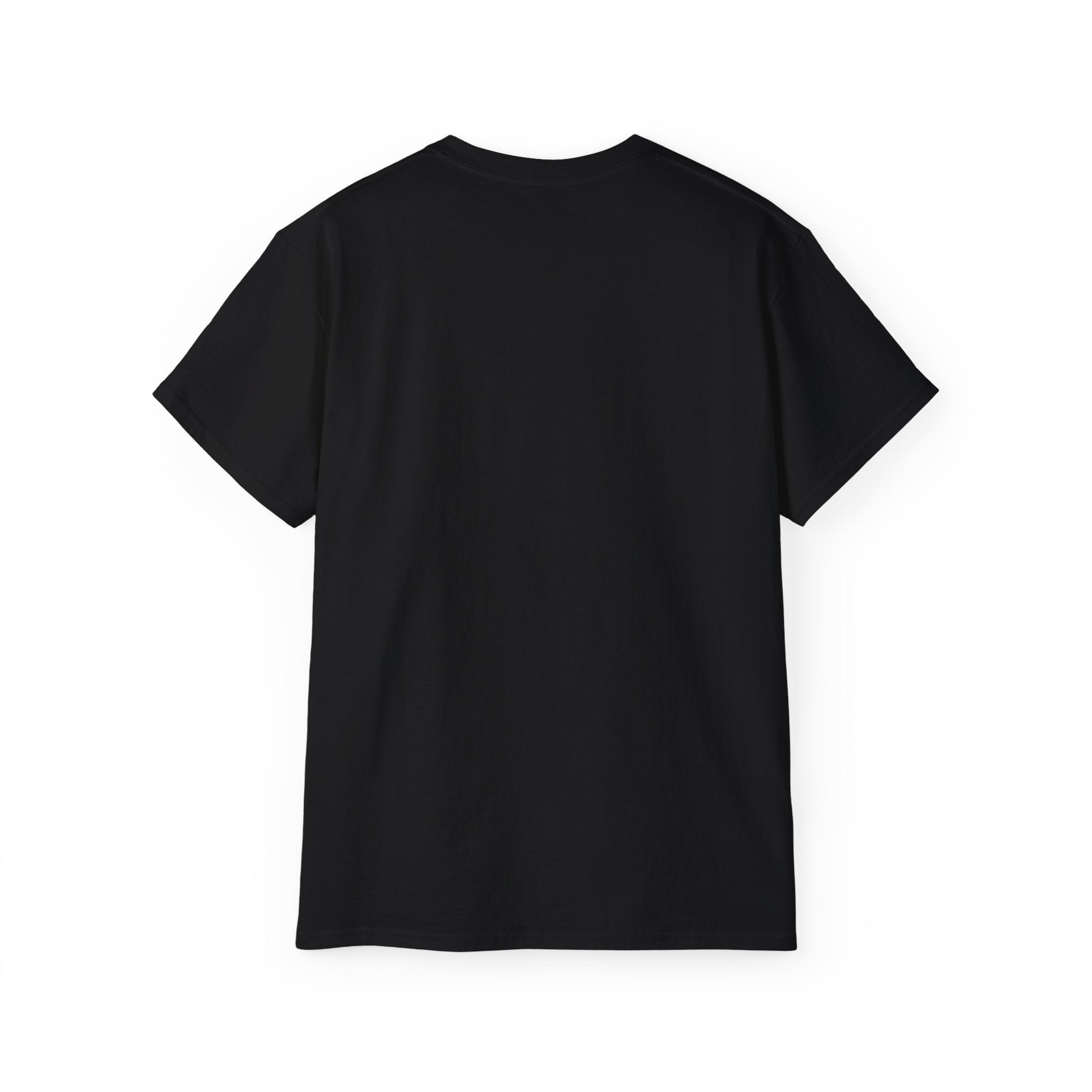Colorful Sneaker Stack Tee — Graphic Shoe & Backpack Illustration T‑Shirt