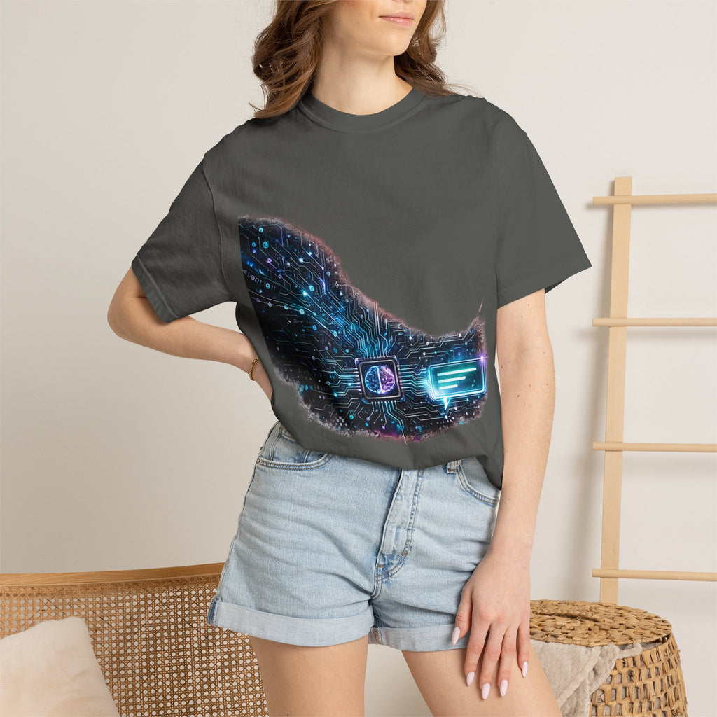 Galaxy Circuit T‑Shirt — Cosmic Tech Graphic Tee