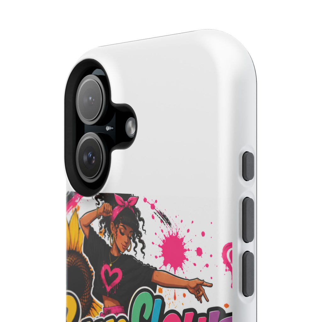 Sunflower Hip Hop Phone Case — Impact-Resistant Protective Case