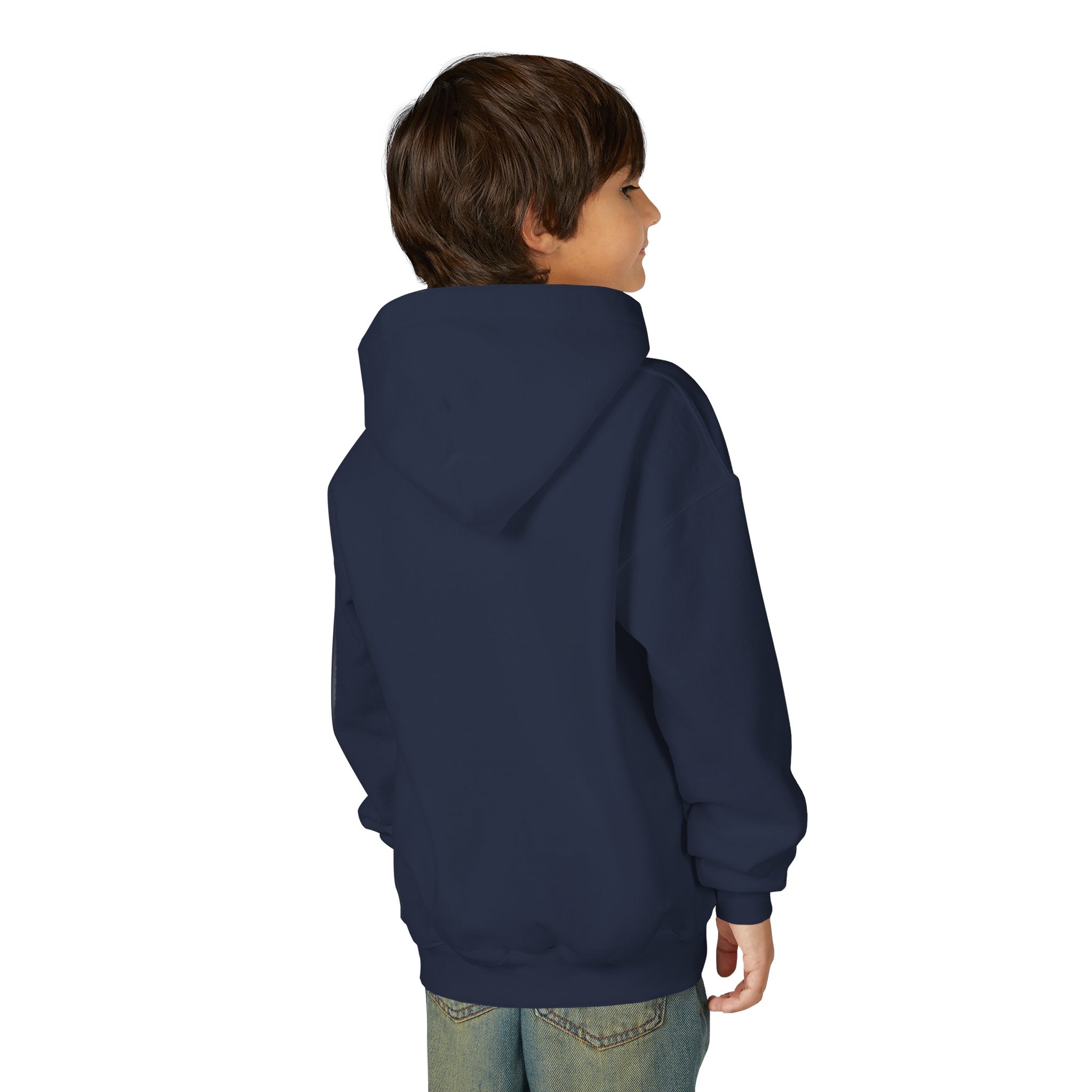 Youth Hoodie - Spooky Magician Halloween Jack-o'-Lantern Galaxy Design