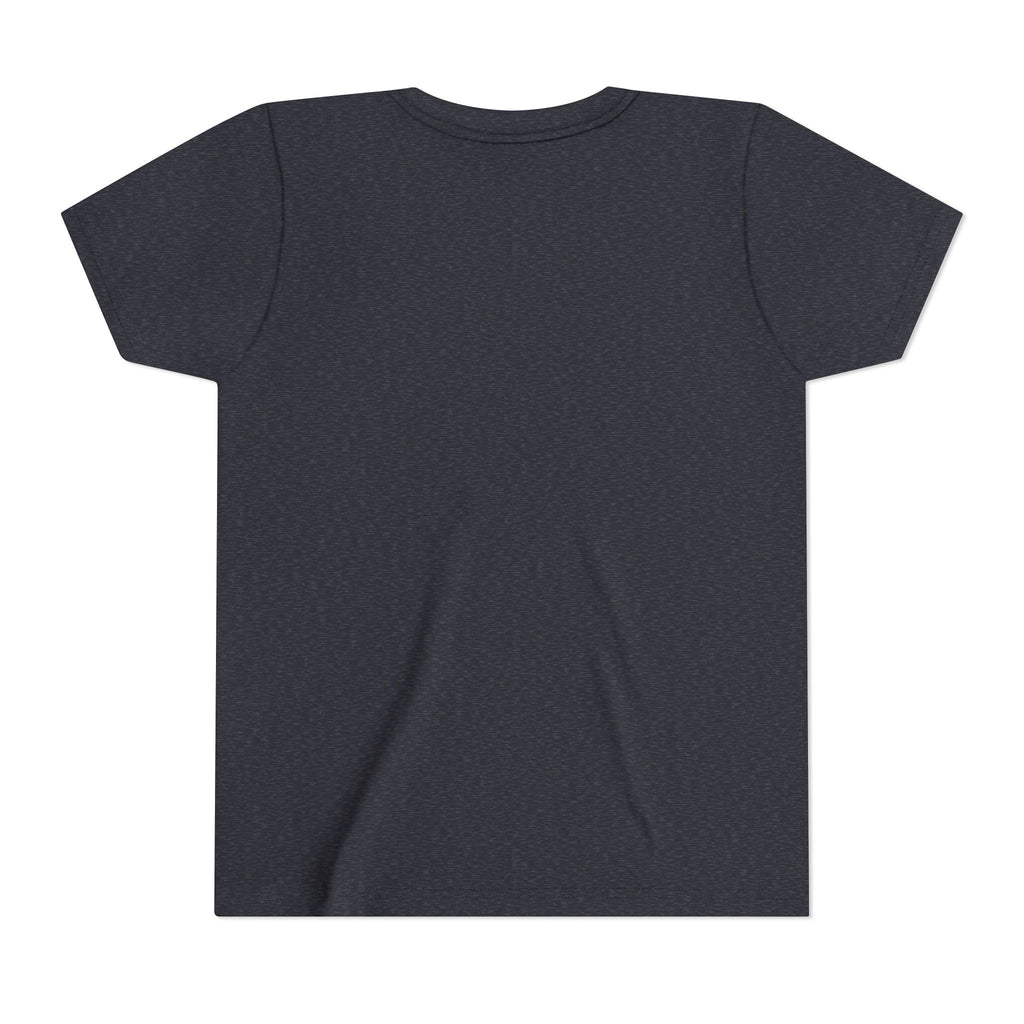 Youth Graphic Tee — Teen Boy Reading by Locker Illustration