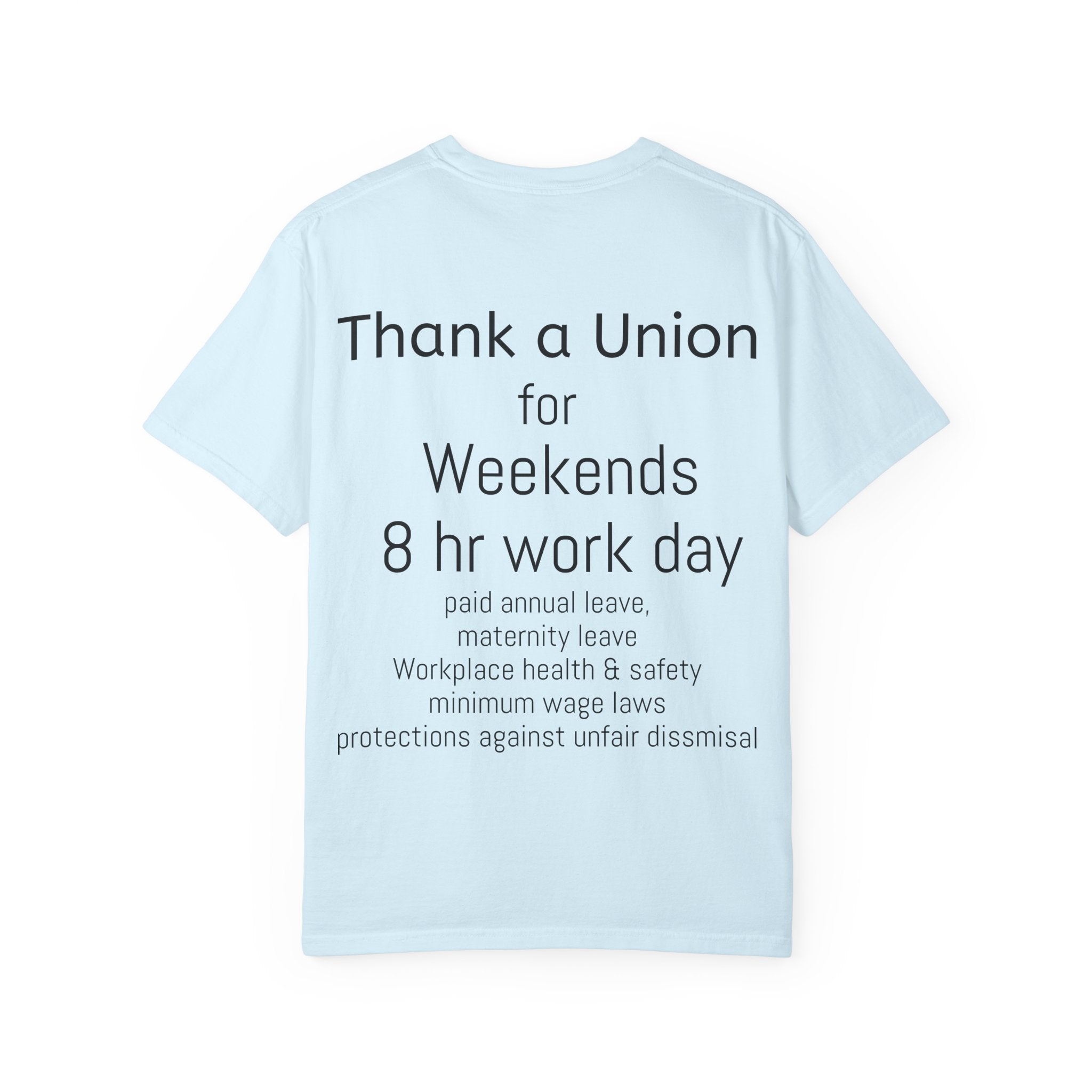 Labor Day T-Shirt — 'Thank a Union' Vintage Patriotic Tee